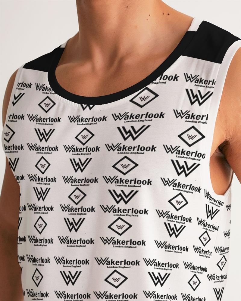 Men's Wakerlook Sports Tank featuring a soft polyblend fabric, rib-knit trim, and deep-cut armholes, perfect for active lifestyles.