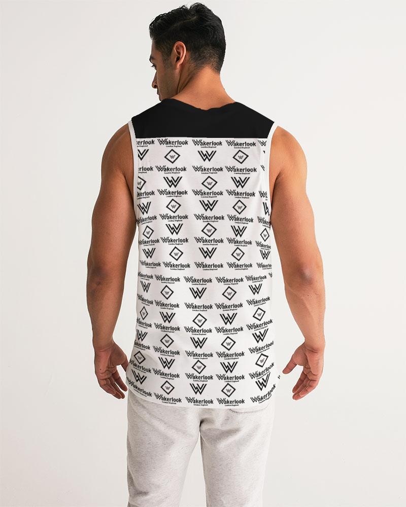 Men's Wakerlook Sports Tank featuring a soft polyblend fabric, rib-knit trim, and deep-cut armholes, perfect for active lifestyles.