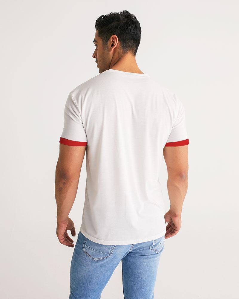 Wakerlook Men's Fashion Tee in a stylish crew neck design, showcasing premium fabric and topstitch seam detailing.