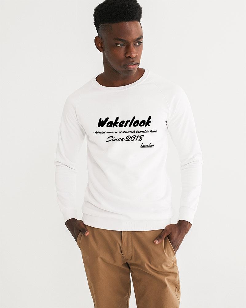 Wakerlook Men's Graphic Sweatshirt featuring a classic crew neck, raglan sleeves, and unique graphic prints, made from soft breathable cotton.