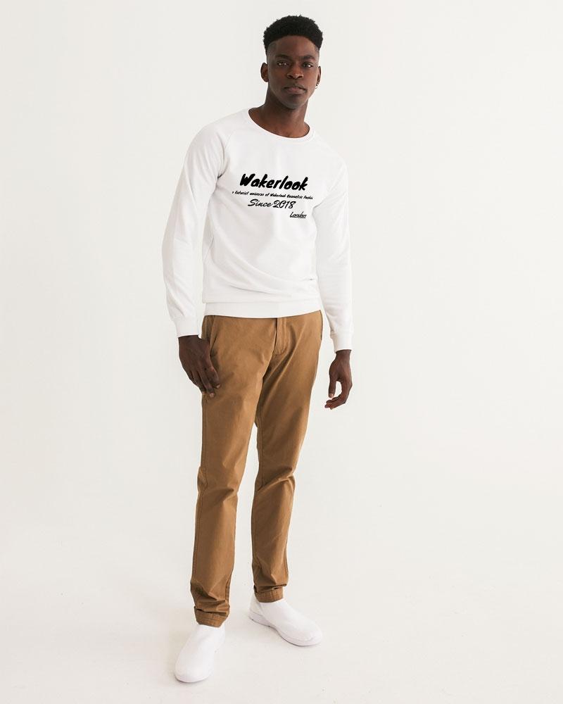 Wakerlook Men's Graphic Sweatshirt featuring a classic crew neck, raglan sleeves, and unique graphic prints, made from soft breathable cotton.