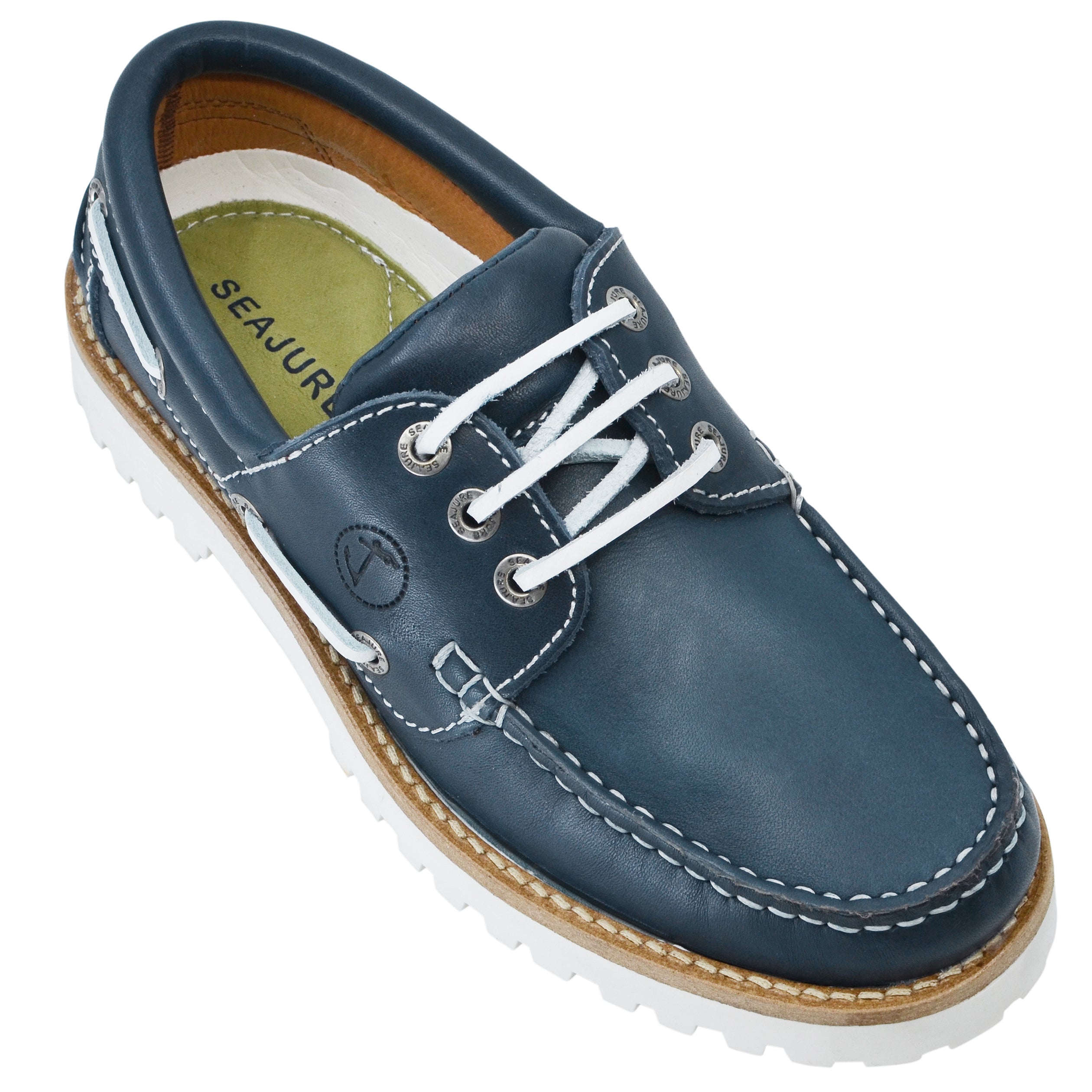 Women Boat Shoe Sibang featuring elegant design, high-quality leather, and durable rubber outsole, perfect for nautical adventures.