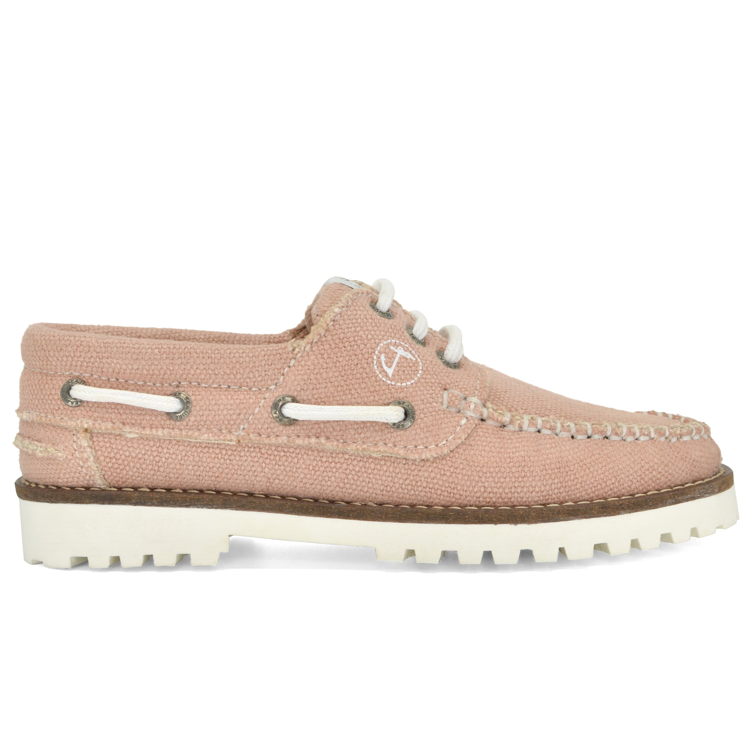 Seajure Women Hemp & Vegan Boat Shoe Pasjaca, showcasing premium hemp material and stylish design.