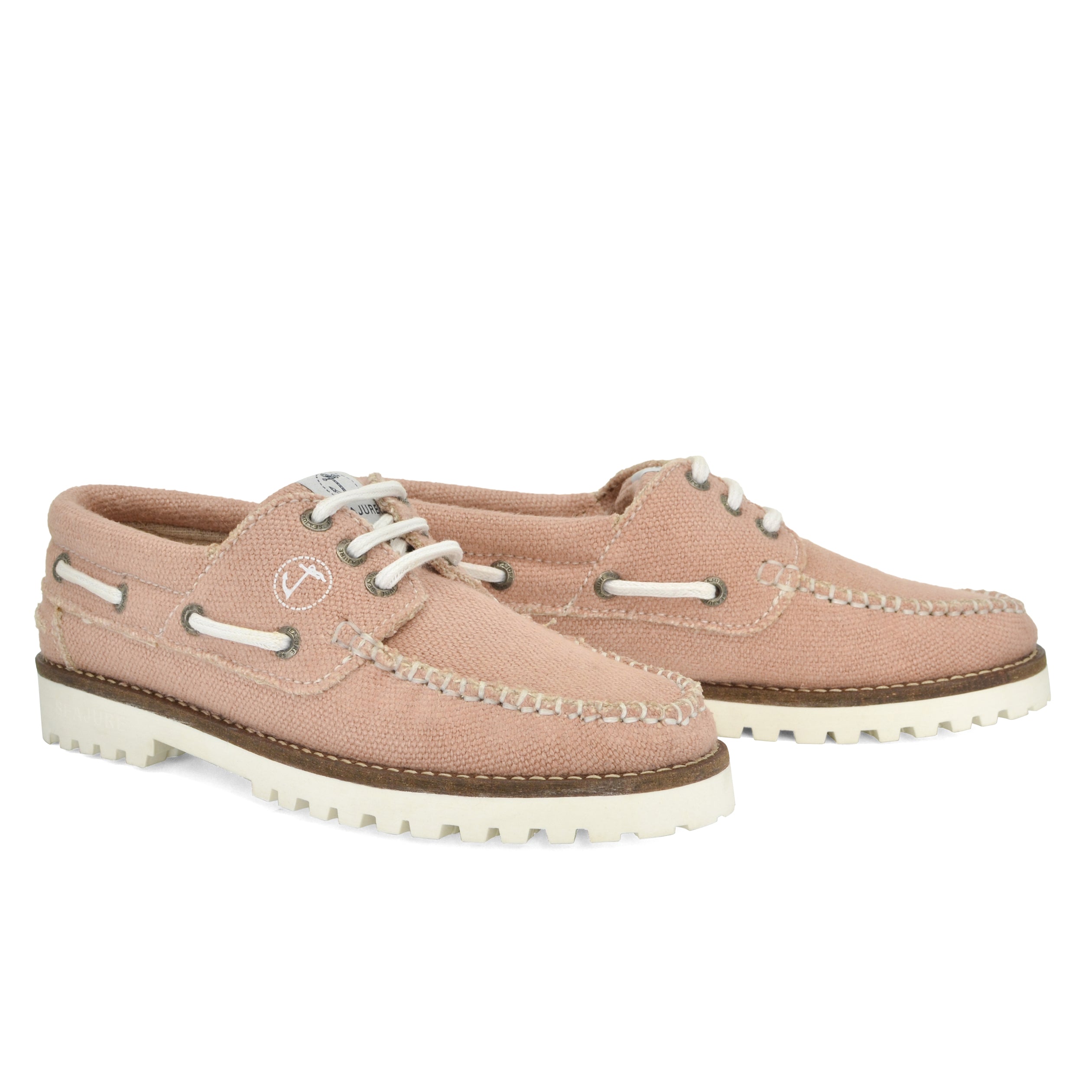 Seajure Women Hemp & Vegan Boat Shoe Pasjaca, showcasing premium hemp material and stylish design.