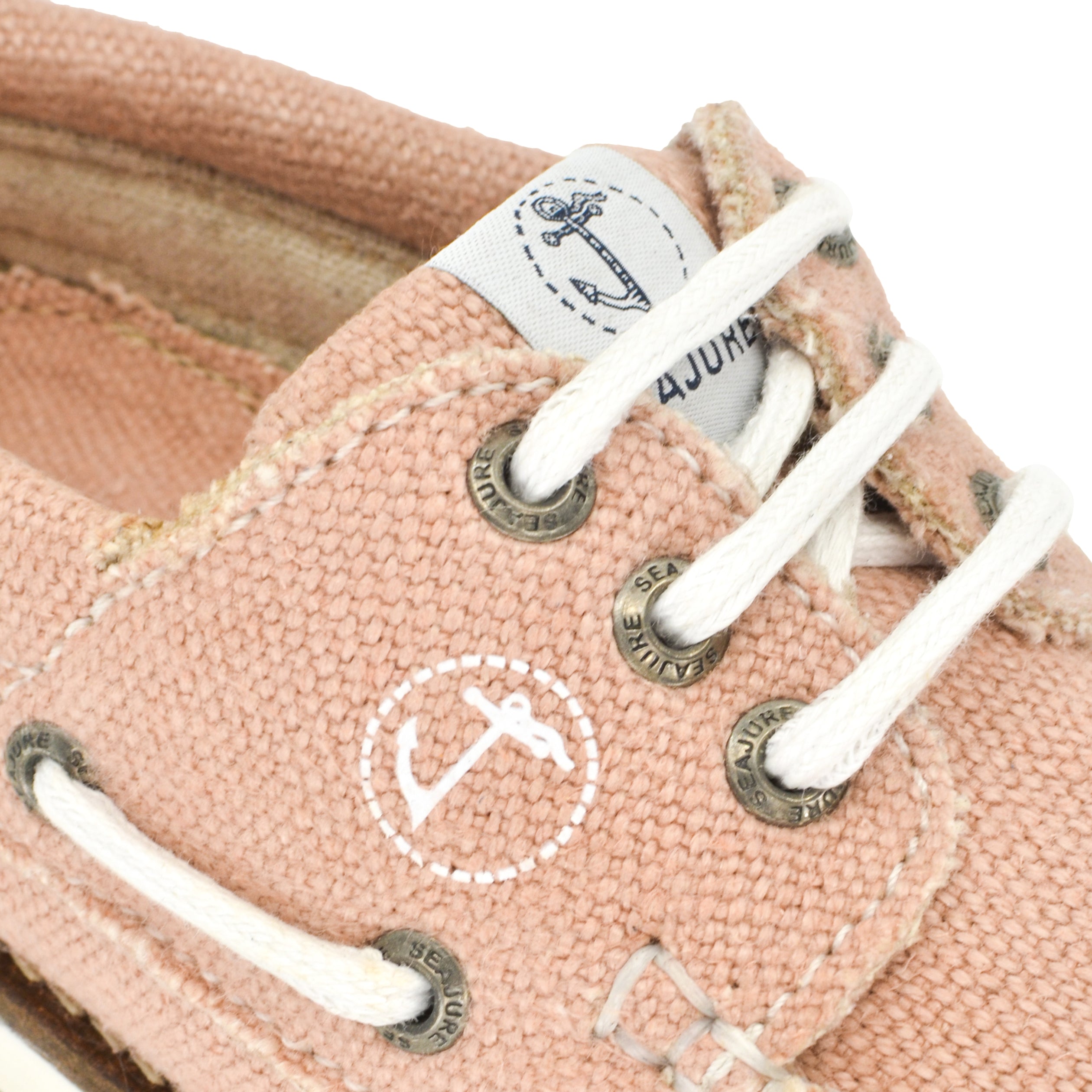 Seajure Women Hemp & Vegan Boat Shoe Pasjaca, showcasing premium hemp material and stylish design.