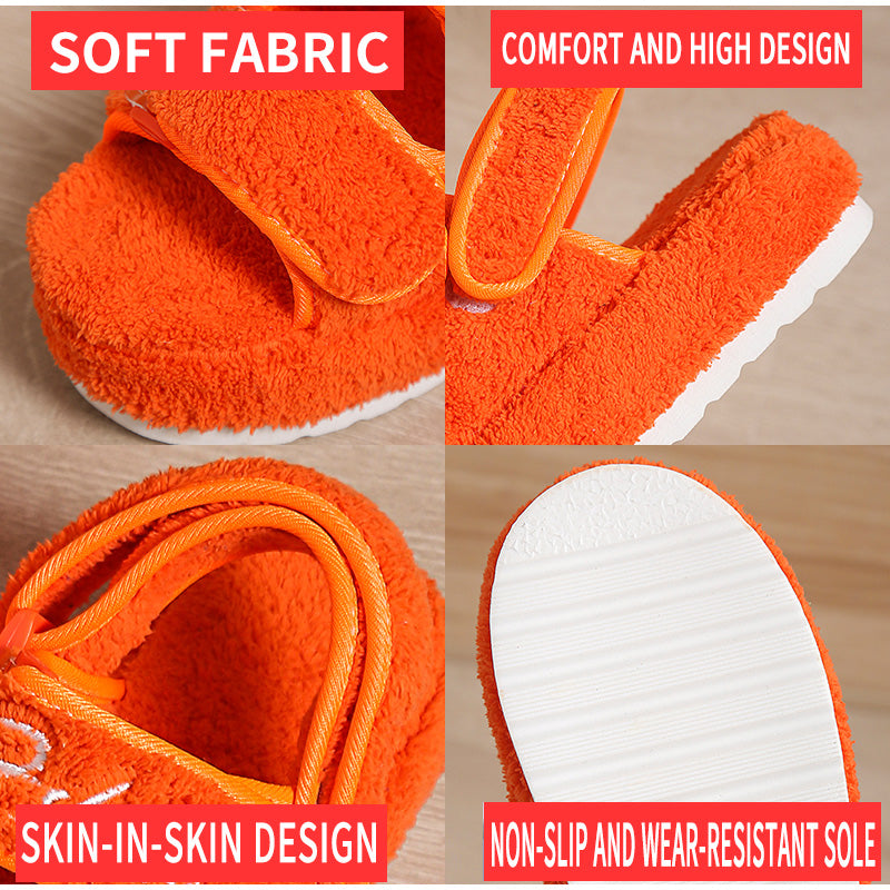 Casual thick bottom women sandals in orange, blue, black, and green colors, showcasing their stylish design and comfort.