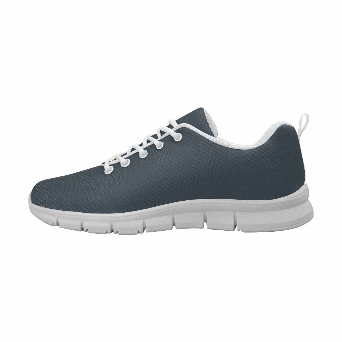 Charcoal Black Sneakers for Men, featuring a durable outsole and breathable mesh design, perfect for running and casual wear.