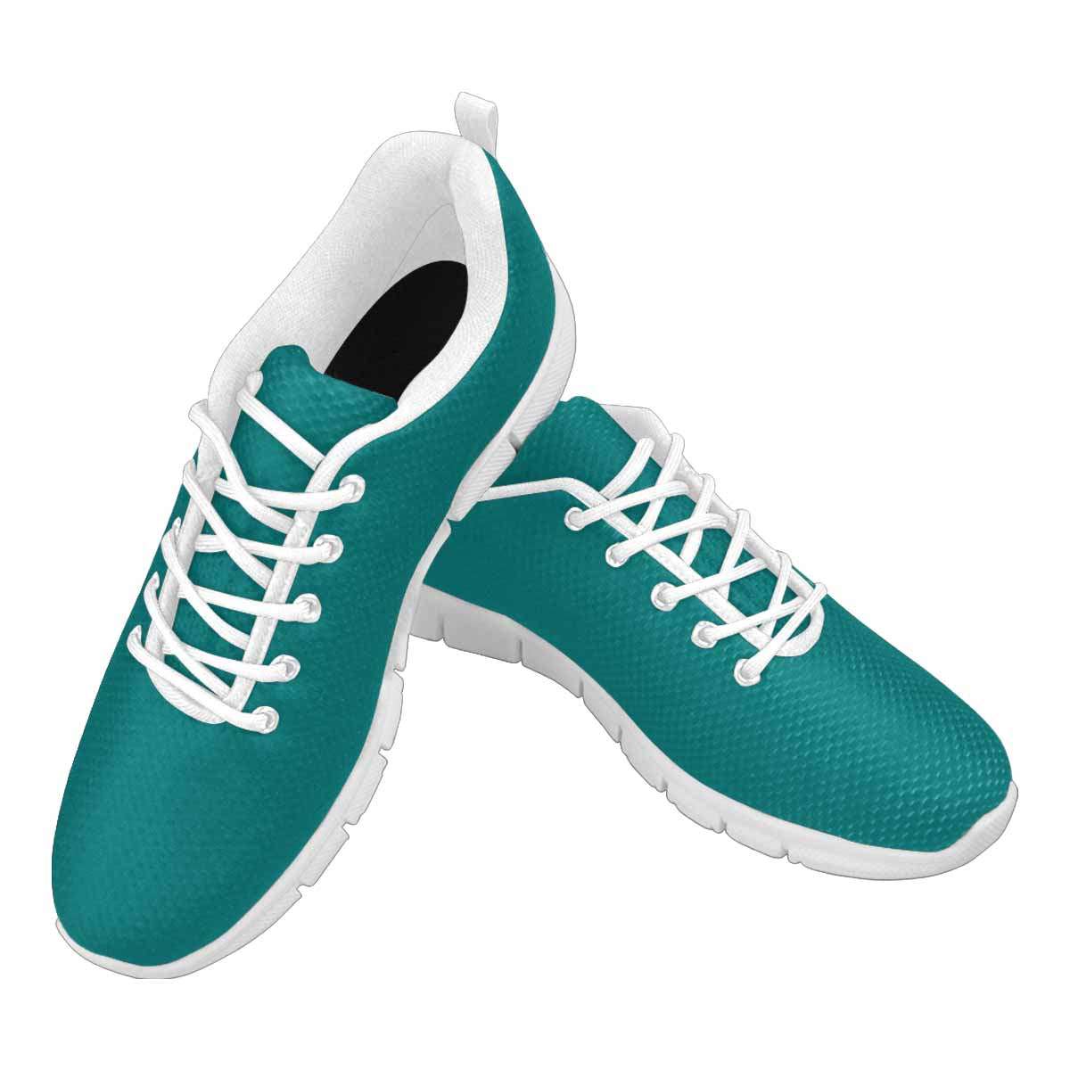 Dark teal green sneakers for men, designed for running with a breathable mesh upper and durable outsole.