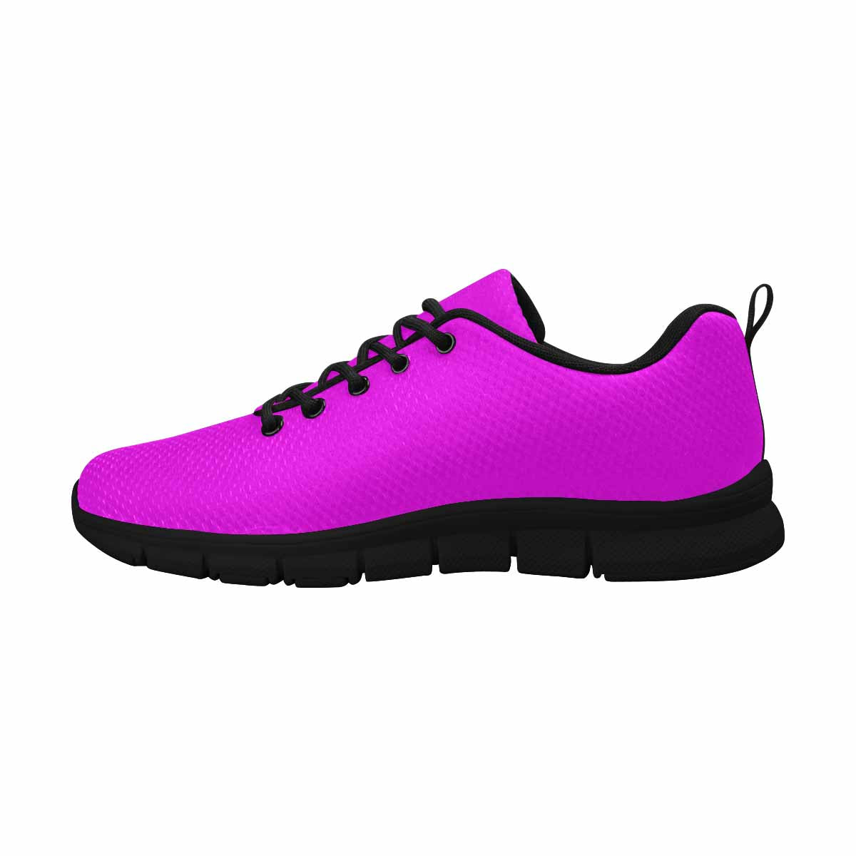 Fuchsia Pink Sneakers for Men, featuring a canvas mesh design, lightweight construction, and a comfortable fit for athletic activities.