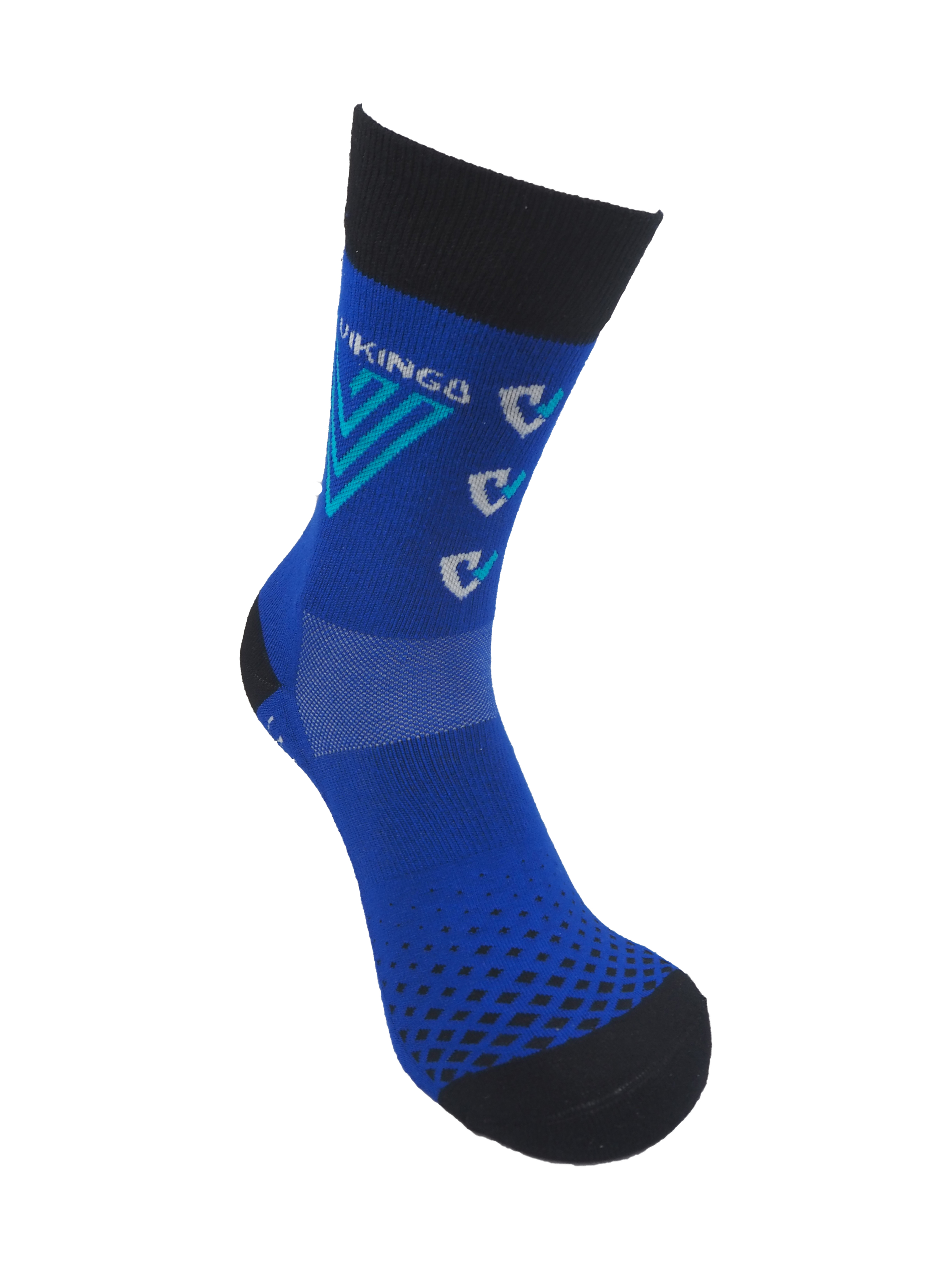 Formentera socks made from Coolmax and cotton, showcasing their breathable and comfortable design, available in various sizes.