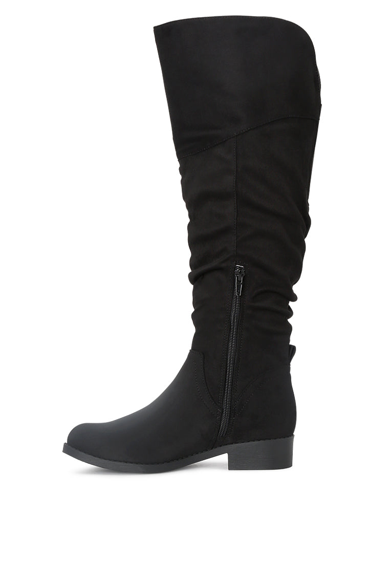 Stylish Dexter Knee High Boots with a sleek design, made from high-quality materials, perfect for various occasions.