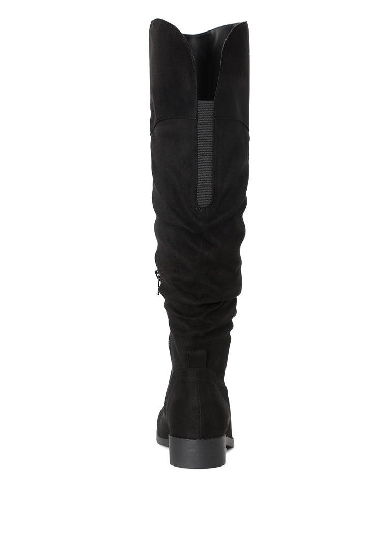 Stylish Dexter Knee High Boots with a sleek design, made from high-quality materials, perfect for various occasions.