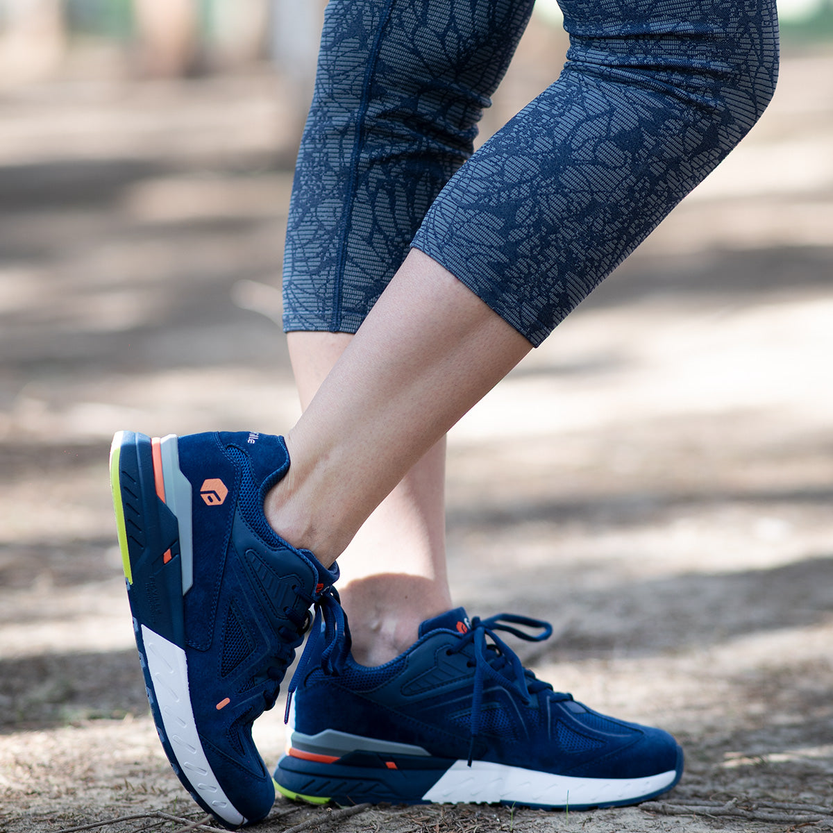 FitVille Women's Rebound Core Walking Shoes V1 showcasing a stylish design with a wide toe box and cushioned sole for comfort.