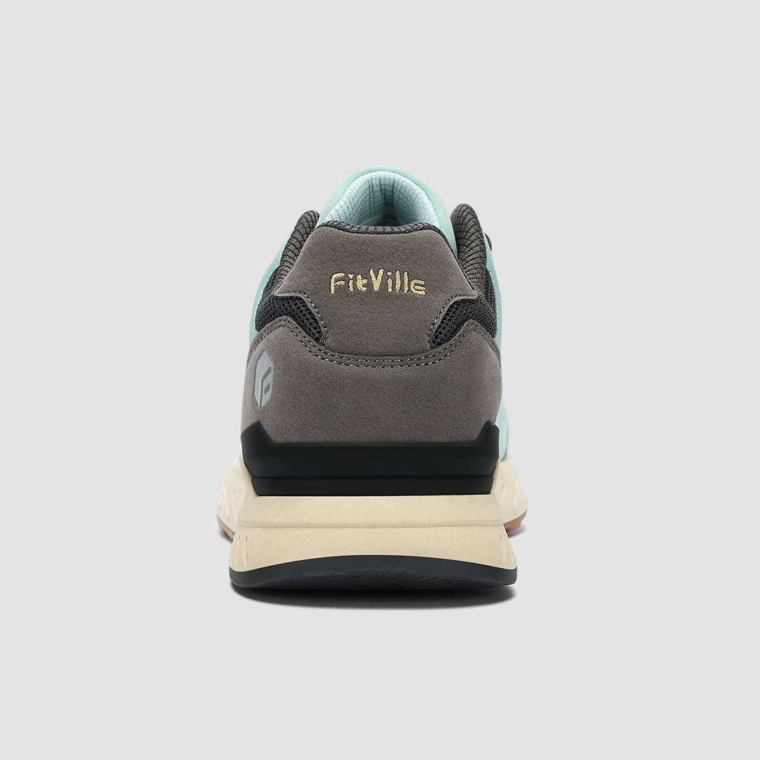 FitVille Women's Rebound Core Walking Shoes V1 showcasing a stylish design with a wide toe box and cushioned sole for comfort.