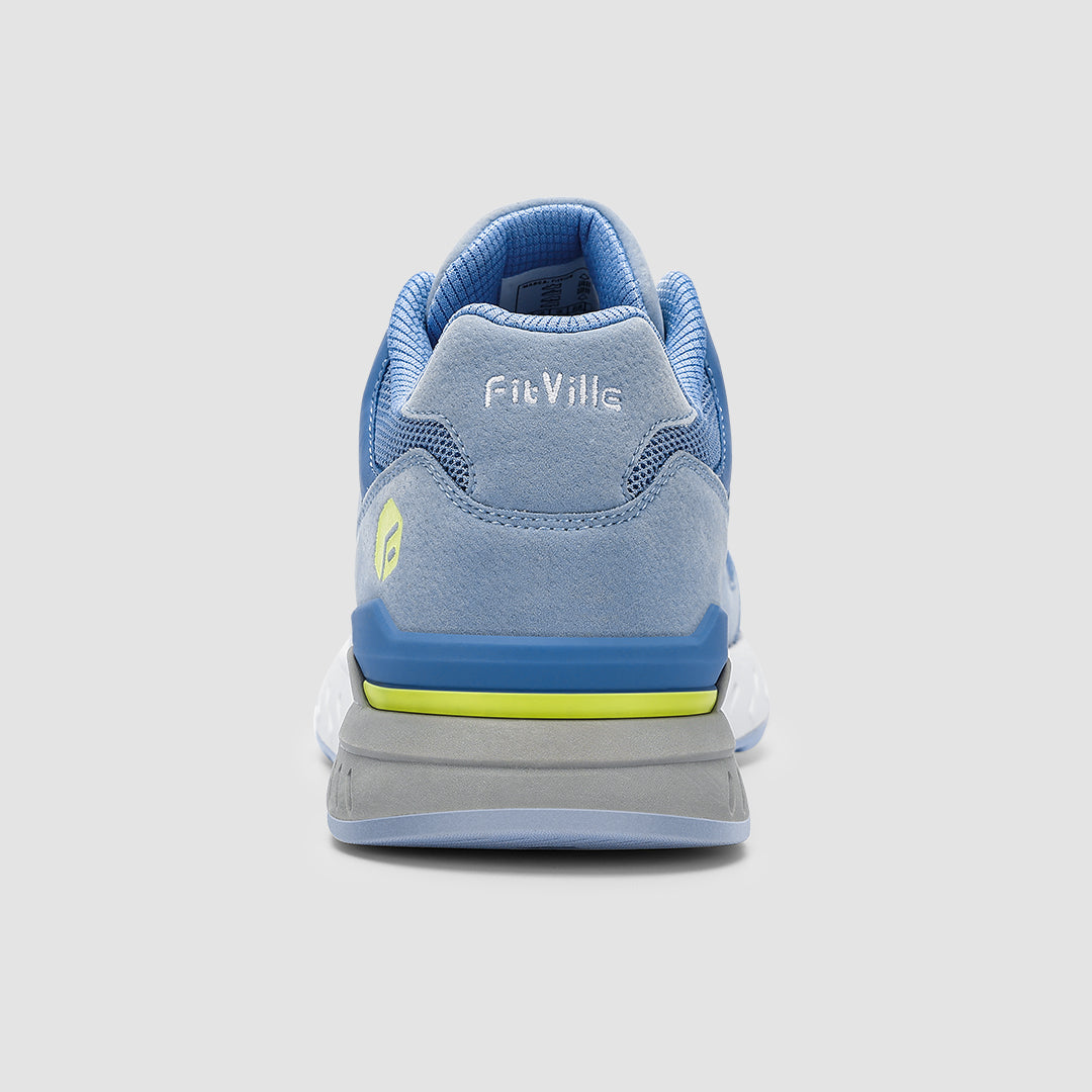 FitVille Women's Rebound Core Walking Shoes V1 showcasing a stylish design with a wide toe box and cushioned sole for comfort.