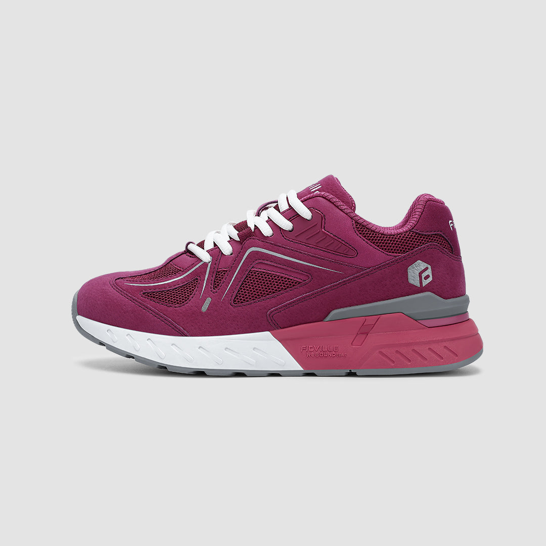 FitVille Women's Rebound Core Walking Shoes V1 showcasing a stylish design with a wide toe box and cushioned sole for comfort.