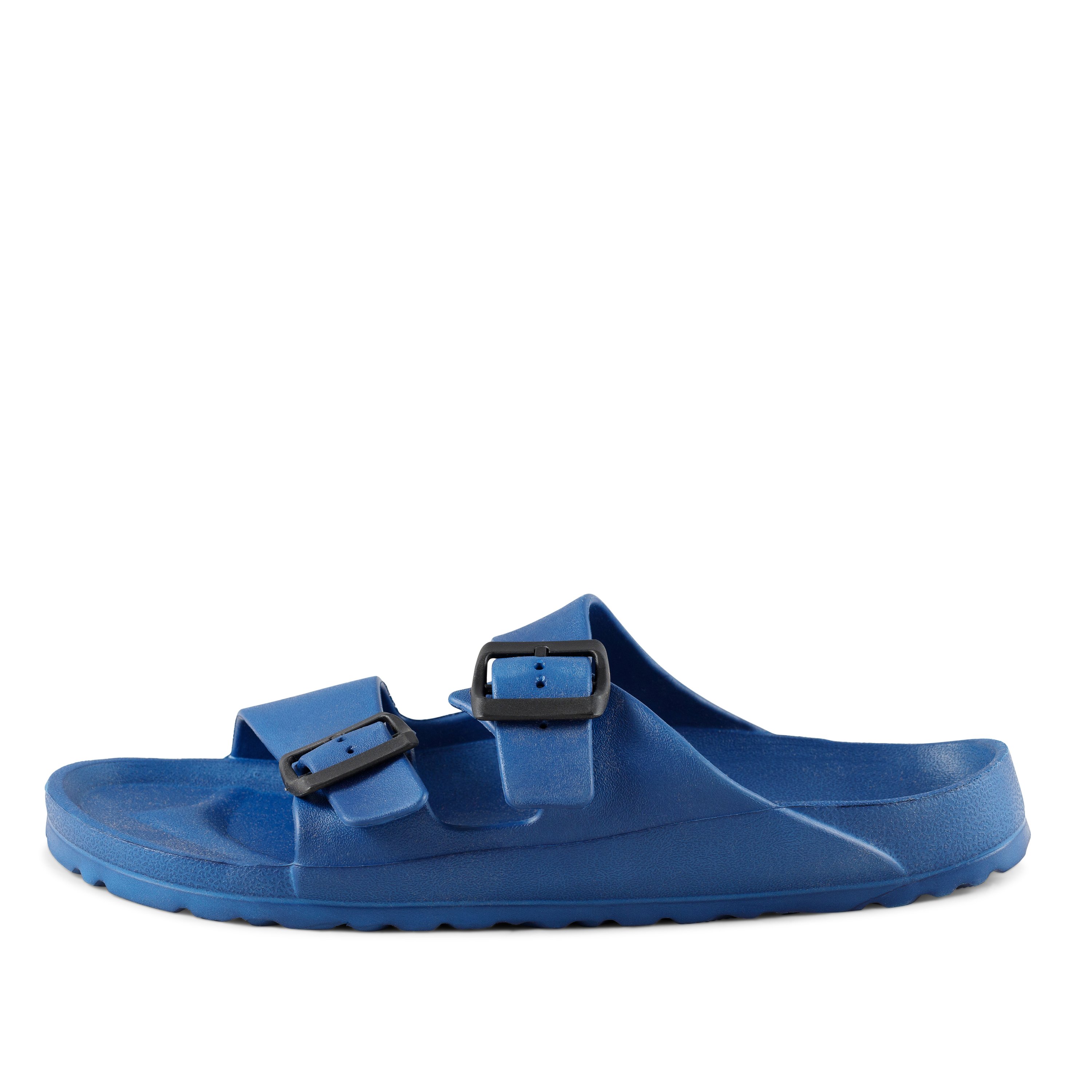 Men's Sandals Soho Navy featuring double buckle straps, eco-friendly design, and waterproof material, perfect for summer outings.