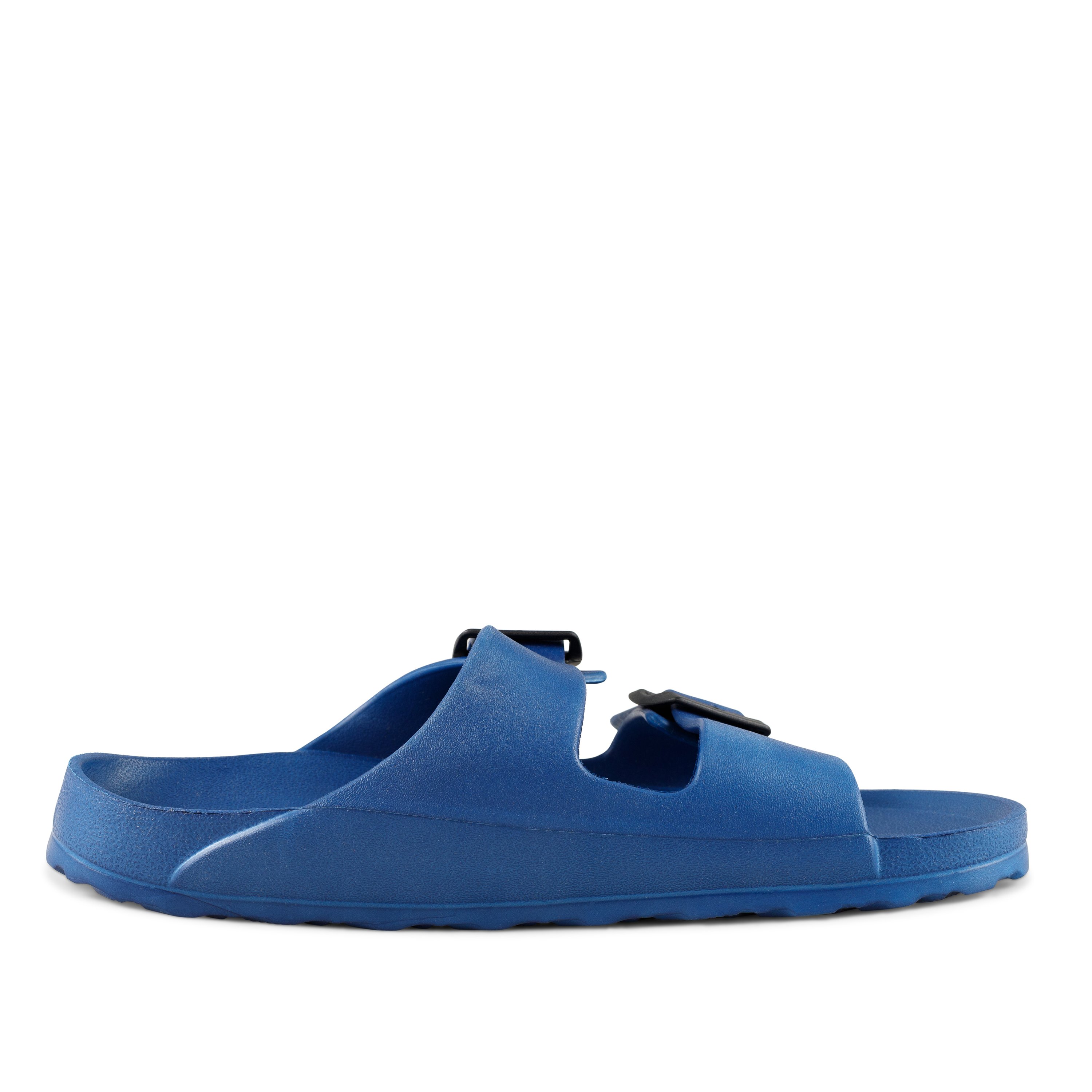 Men's Sandals Soho Navy featuring double buckle straps, eco-friendly design, and waterproof material, perfect for summer outings.