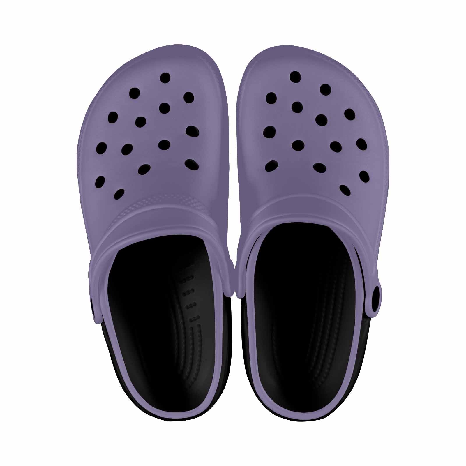 Purple Haze Adult Clogs made from lightweight EVA material, featuring ventilation ports and pivoting heel straps for a secure fit.