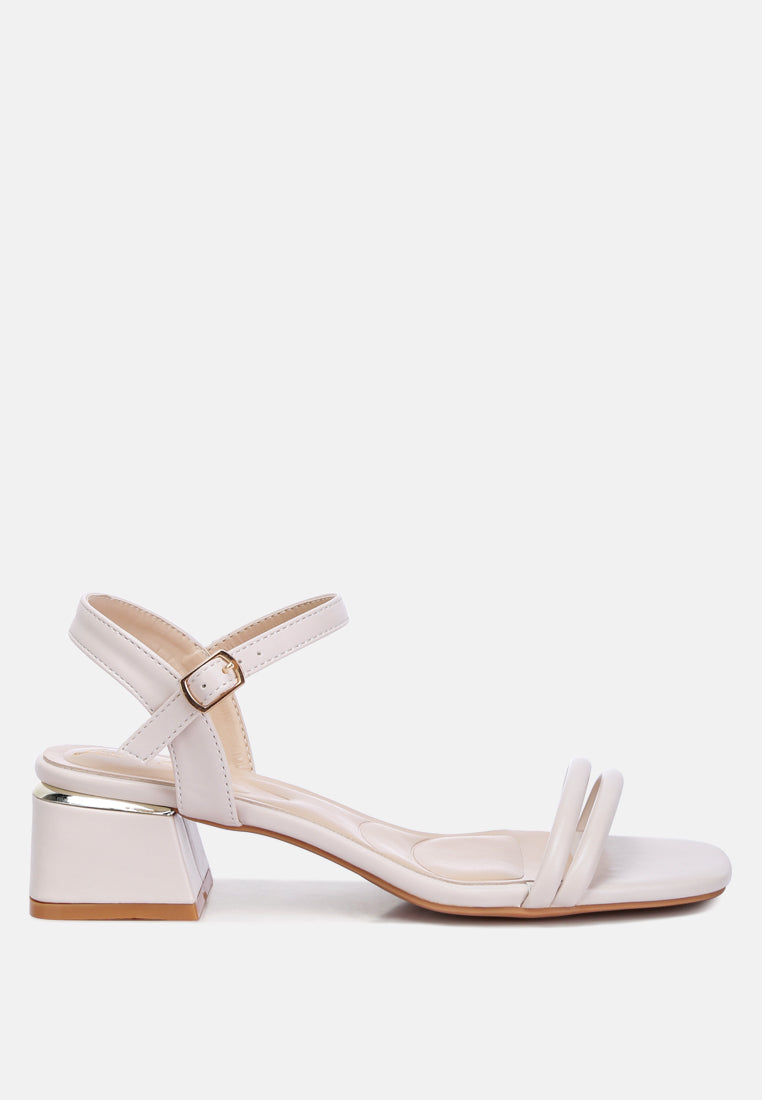 Sulein Ankle Strap Low Block Heels featuring a trendy ankle strap, open square toe, and light cushion insole, perfect for all-day wear.