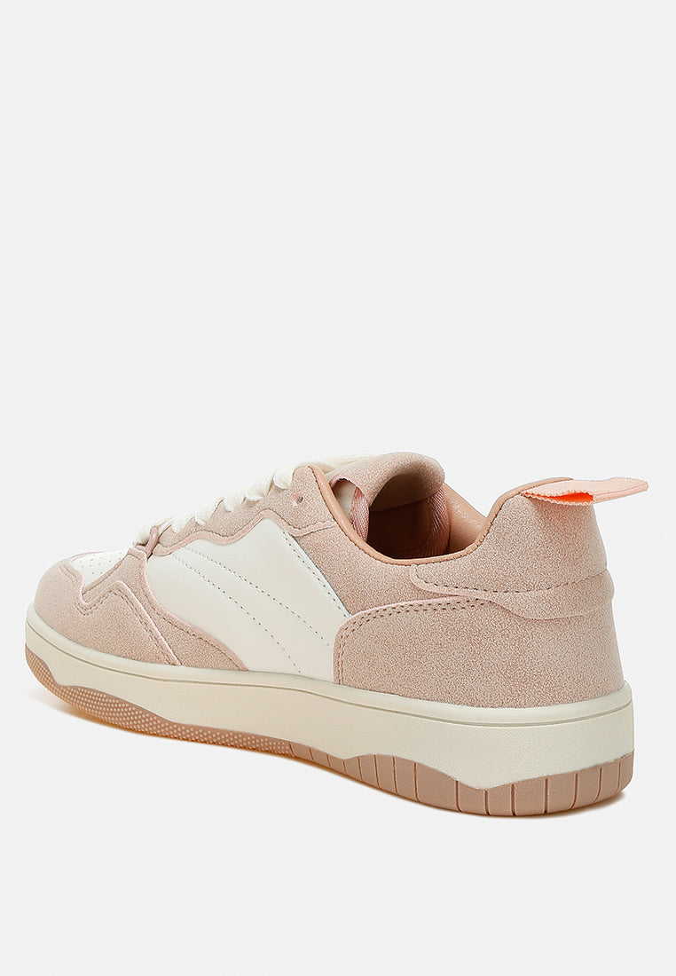 Surfer Faux Leather Casual Sneakers featuring a trendy platform sole and lace-up design, perfect for casual outfits.