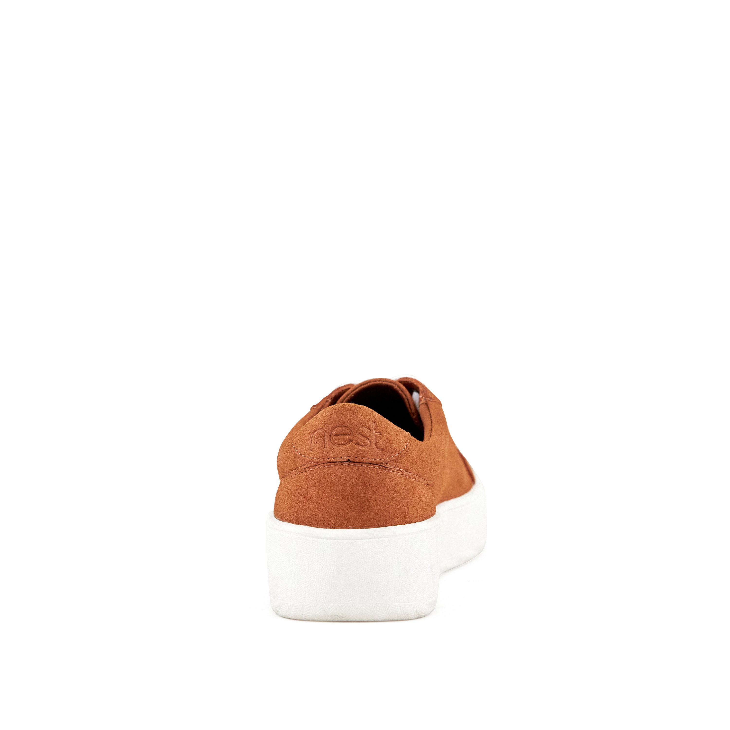 Women's Venice Micro Suede Lace Up Sneaker in Camel, featuring a stylish low-top design and cushioned sole.