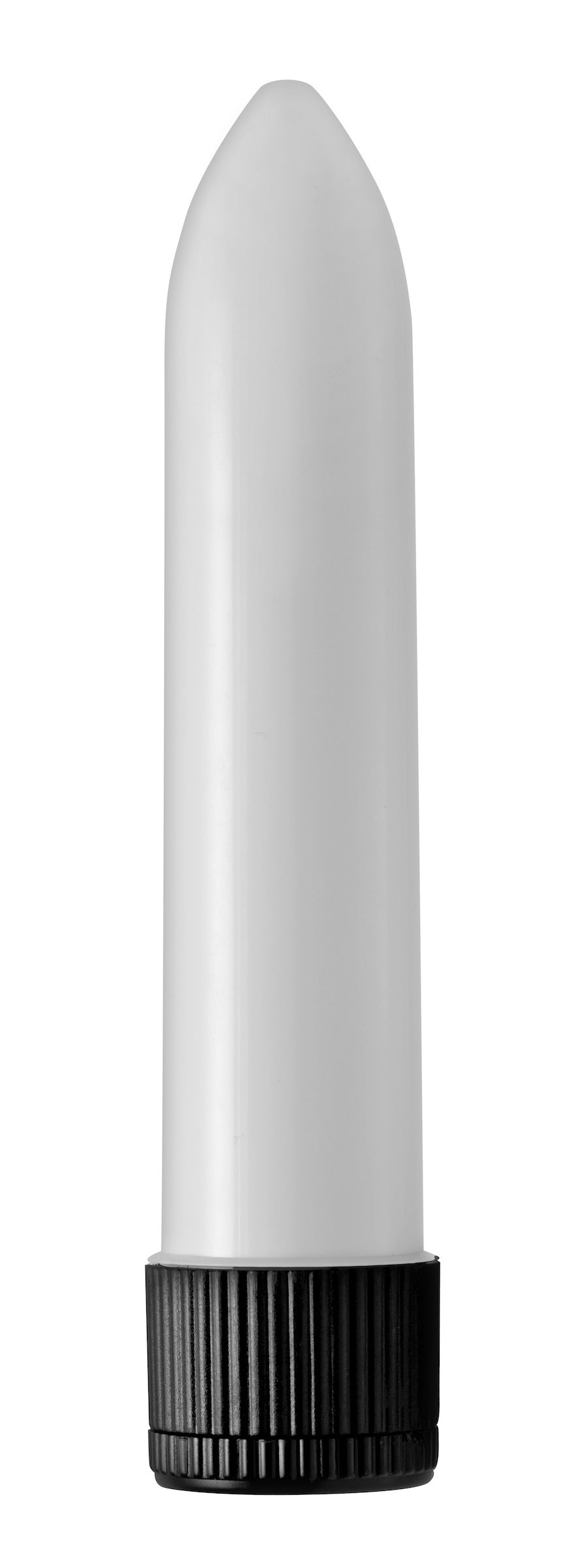 5 Inch Slim Vibe in White, a sleek and stylish waterproof vibrator with a smooth finish, perfect for beginners and intermediate users.