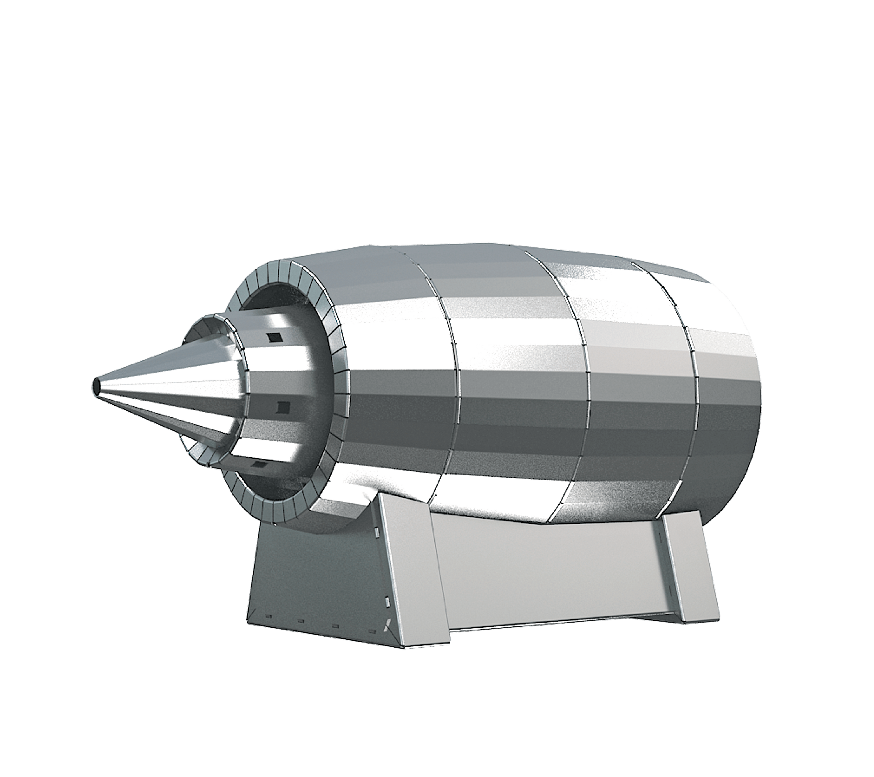 An AIR FORCE JET TURBINE showcasing advanced engineering design and components, illustrating the principles of jet propulsion.