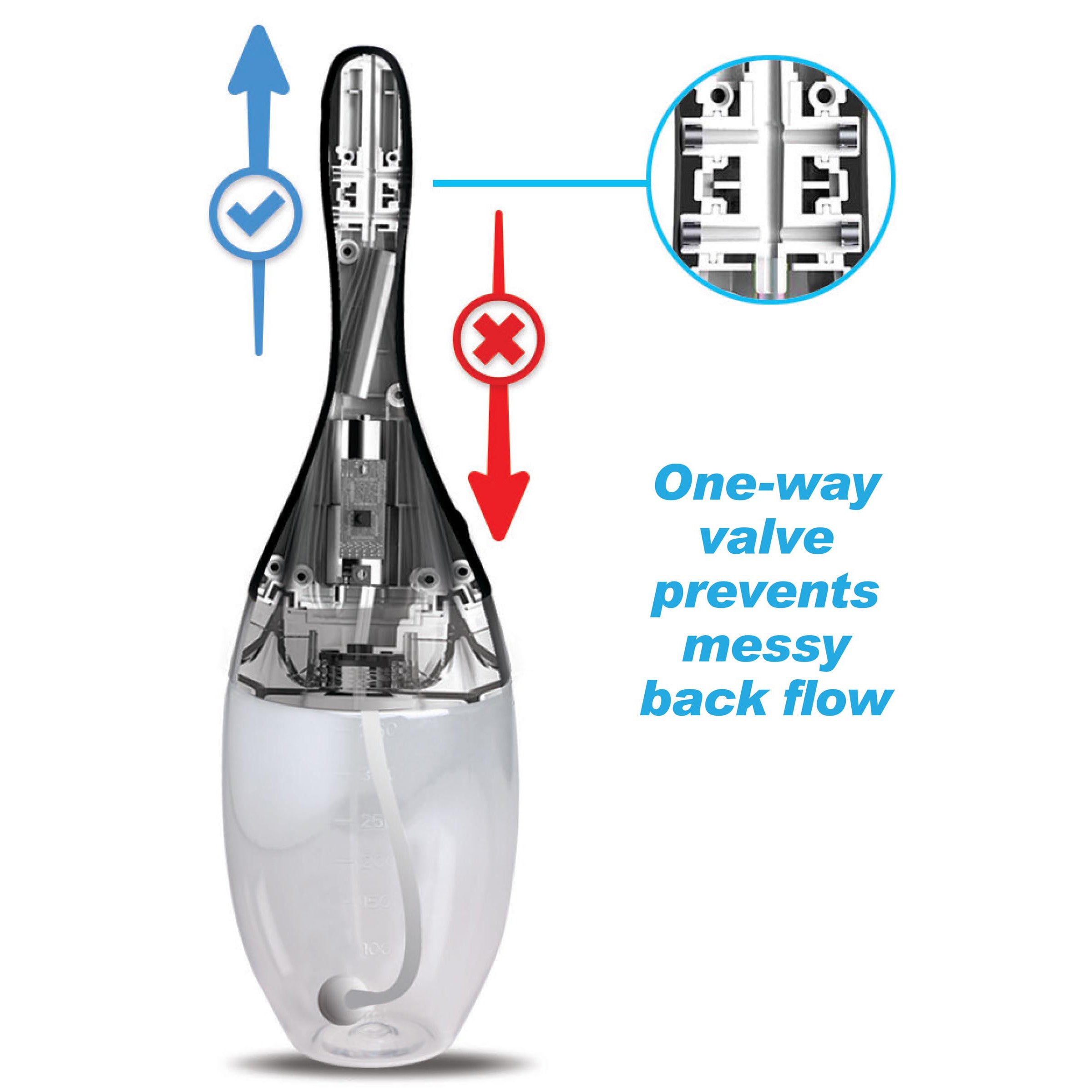 Automatic Vibrating Enema Bulb with clear silicone hose and black accents, designed for pleasurable and hygienic cleansing.