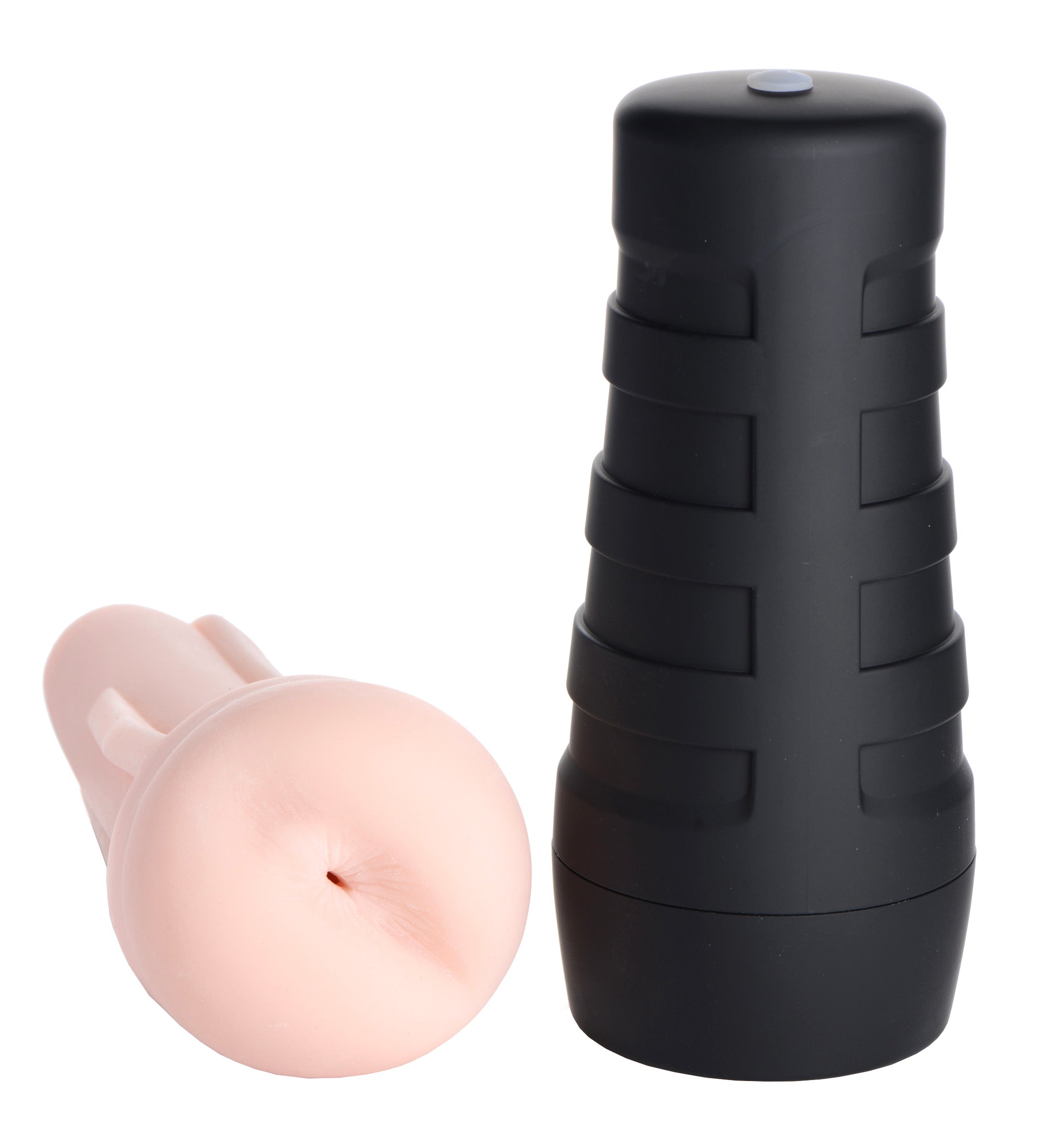 Britanny Deluxe Ass Stroker - Light with textured inner design for enhanced pleasure.