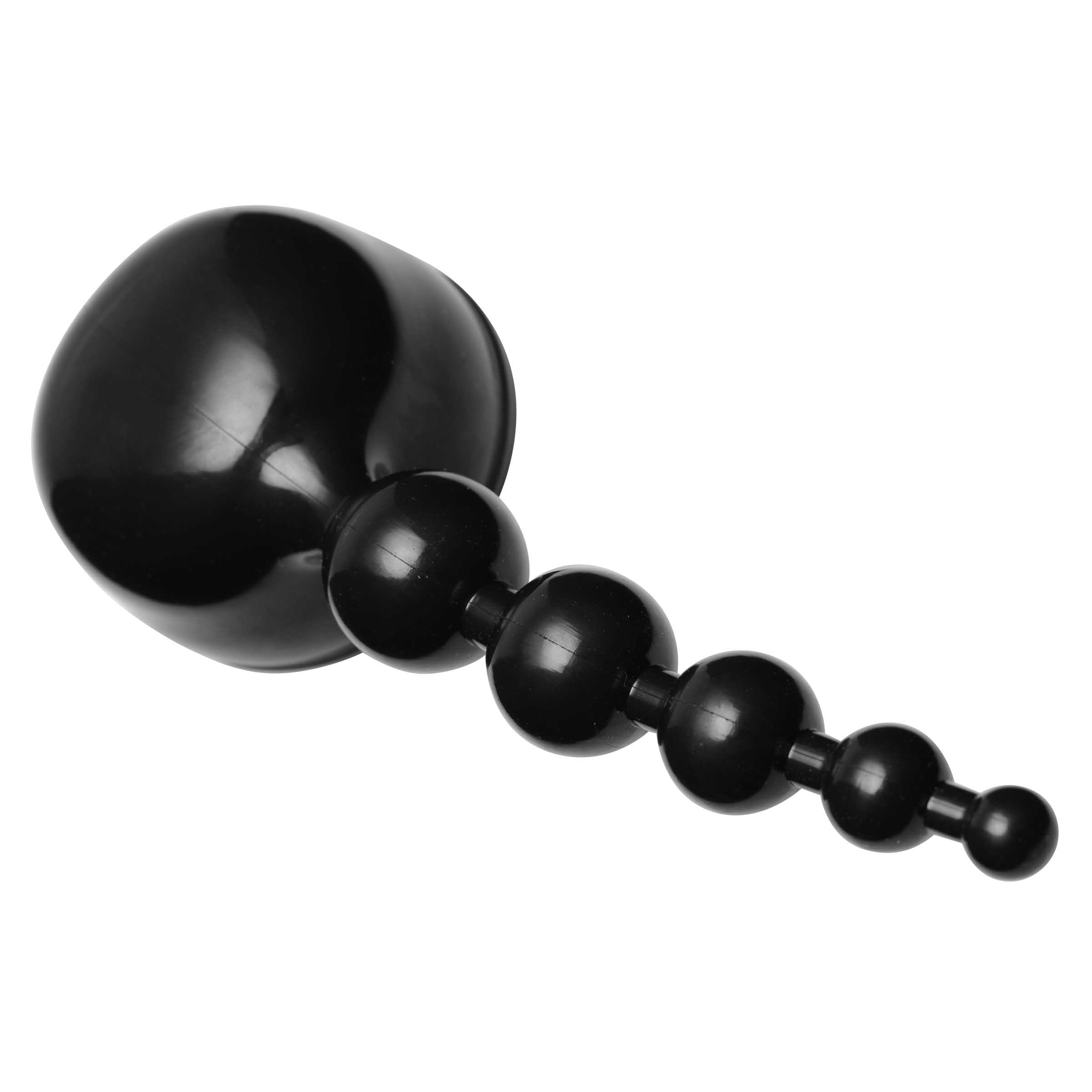 Bubbling Bliss Beaded Pleasure Wand Attachment featuring five pleasure beads for enhanced stimulation.