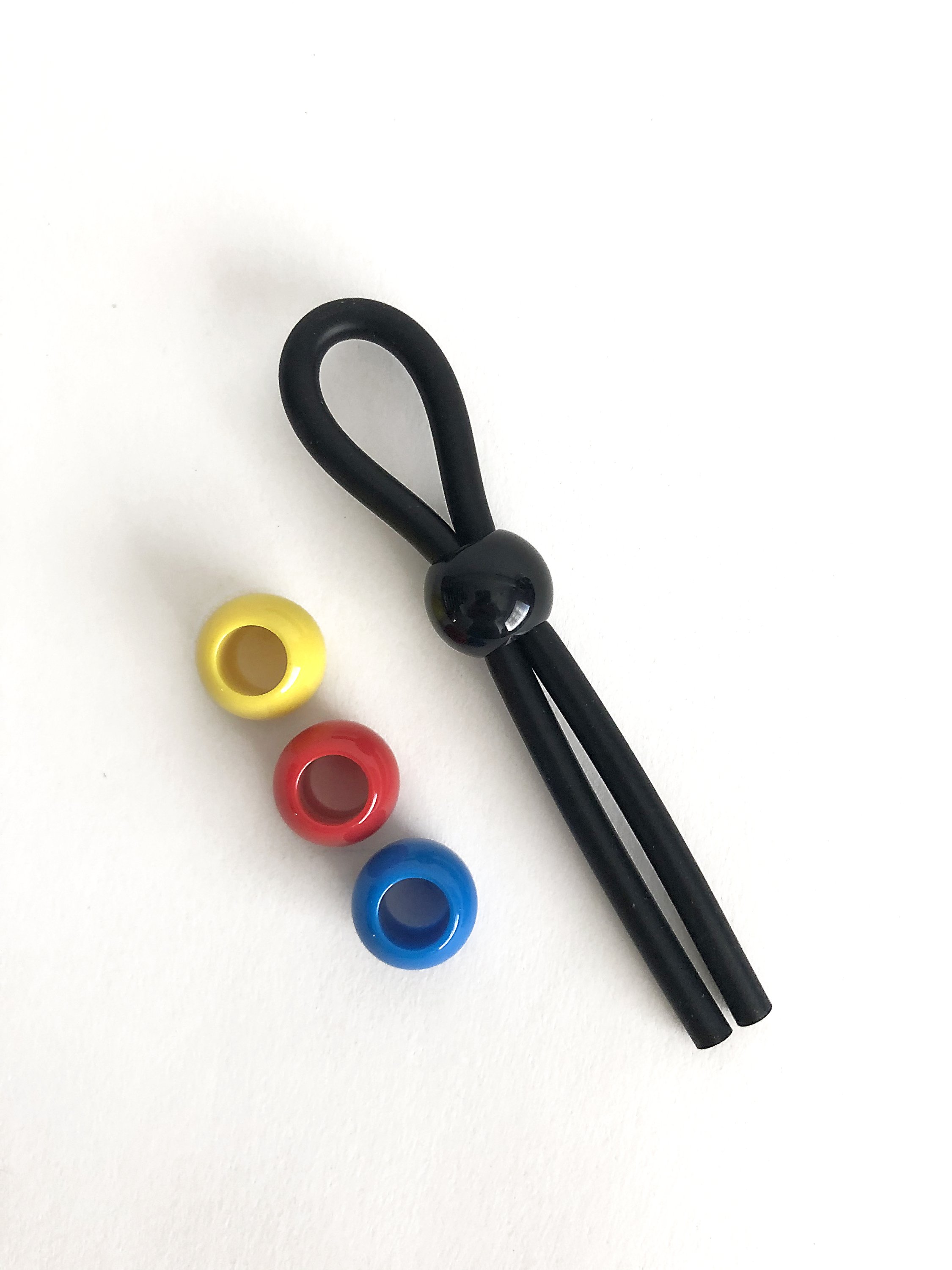 Boneyard Cock Leash Single made of soft touch silicone with adjustable latches in various colors, designed for comfort and durability.