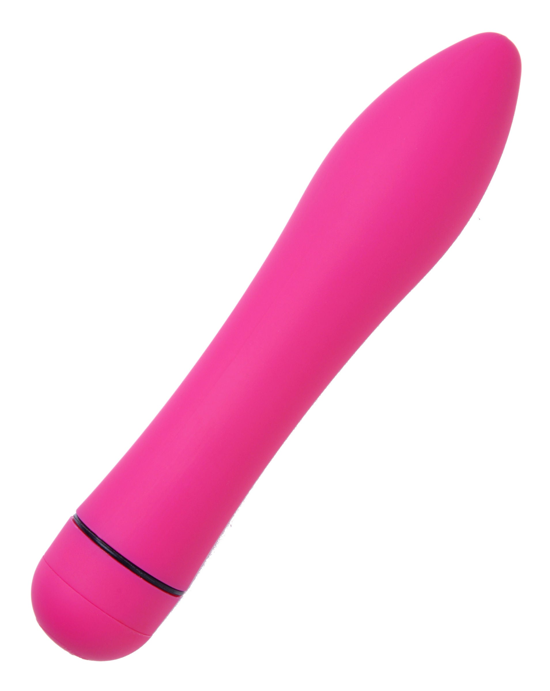 DESIRE Velvet Coat 7 Inch Personal Massager in pink, featuring a smooth, contoured design for targeted stimulation.