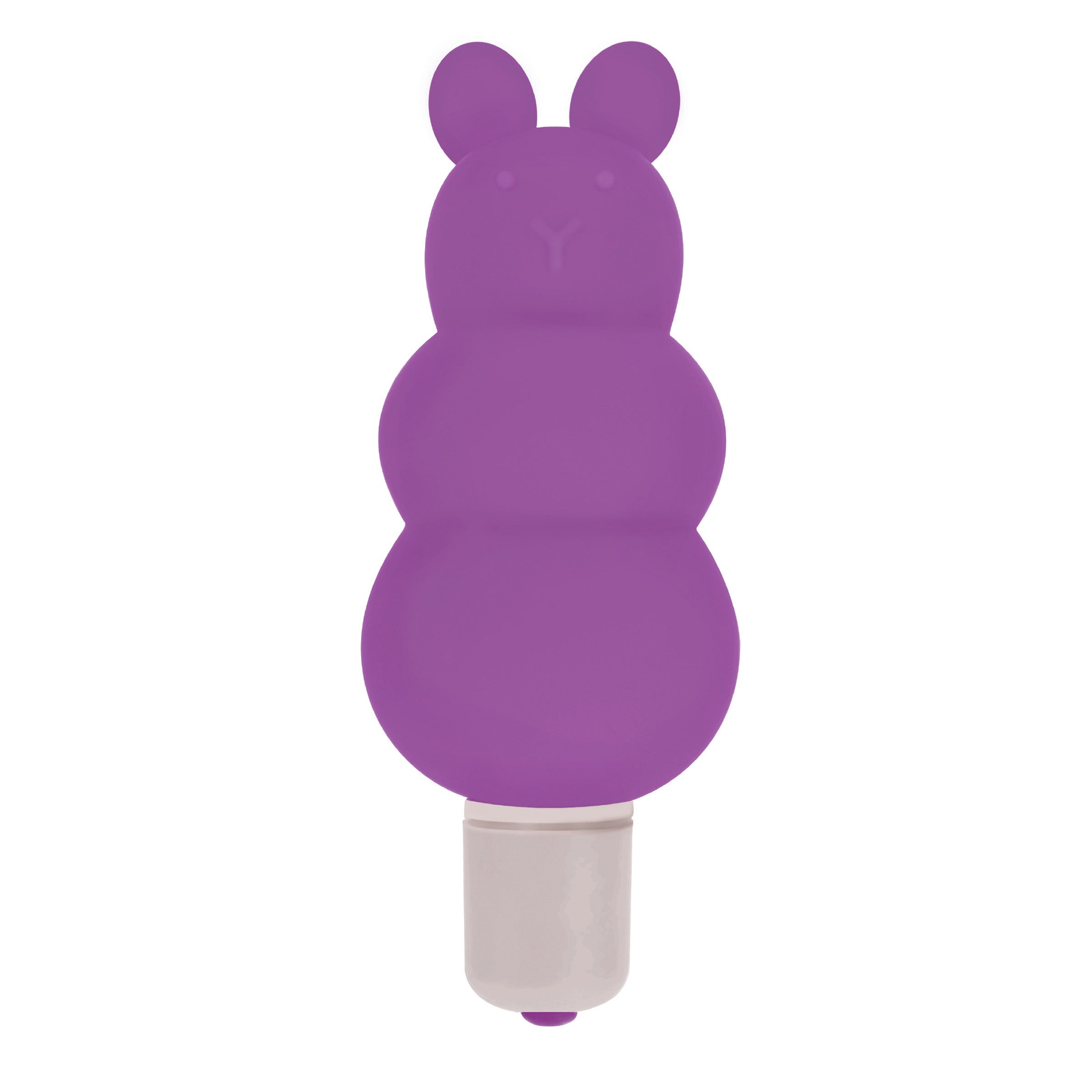 Excite Silicone Ripple Bullet Vibe in Purple, featuring tapered bubbles for stimulation and a sleek design.