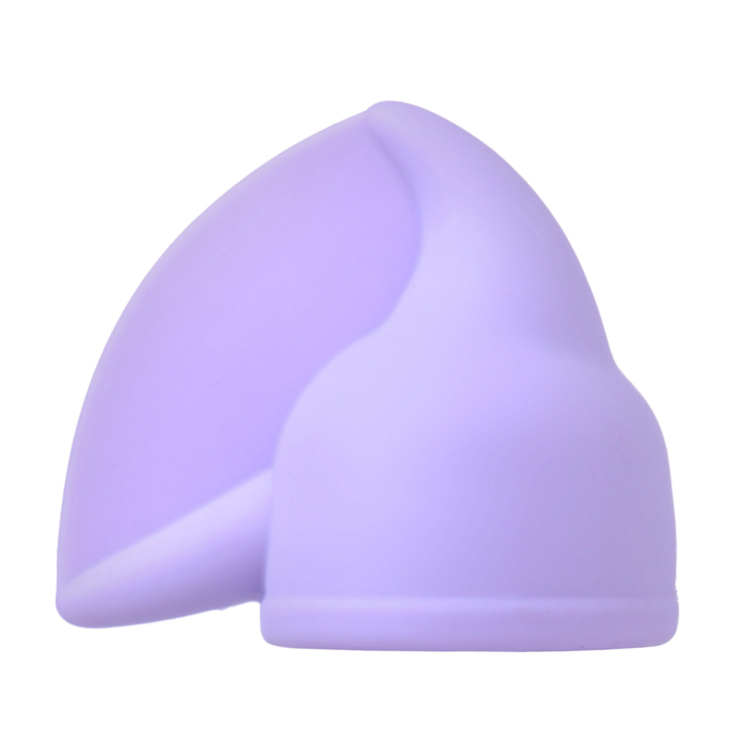 Flutter Tip Wand Attachment in purple silicone, designed for enhanced pleasure with wand massagers.