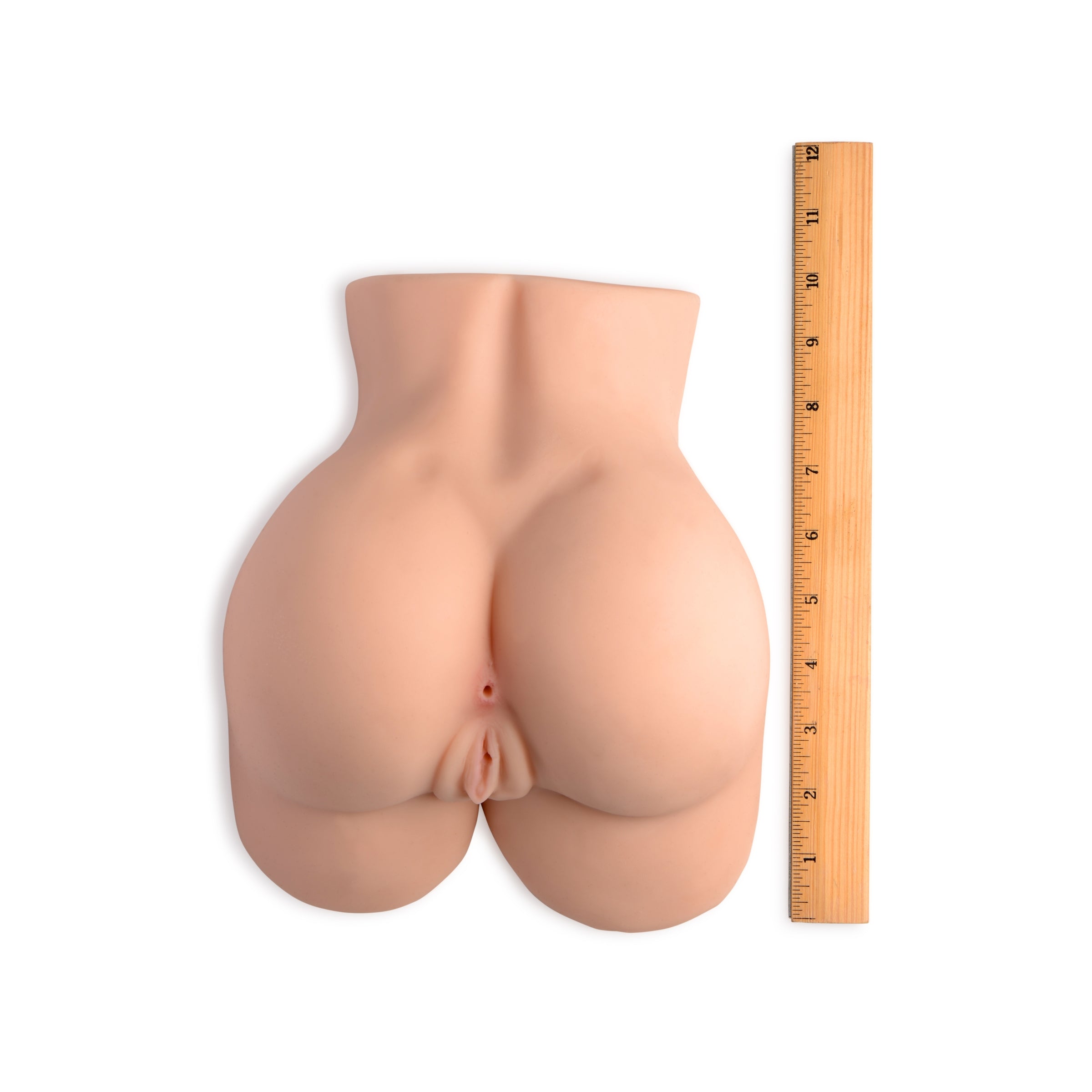 Jesse Jane Bend Her Over Pussy and Ass Masturbator, a realistic and compact adult toy designed for pleasure with detailed features.