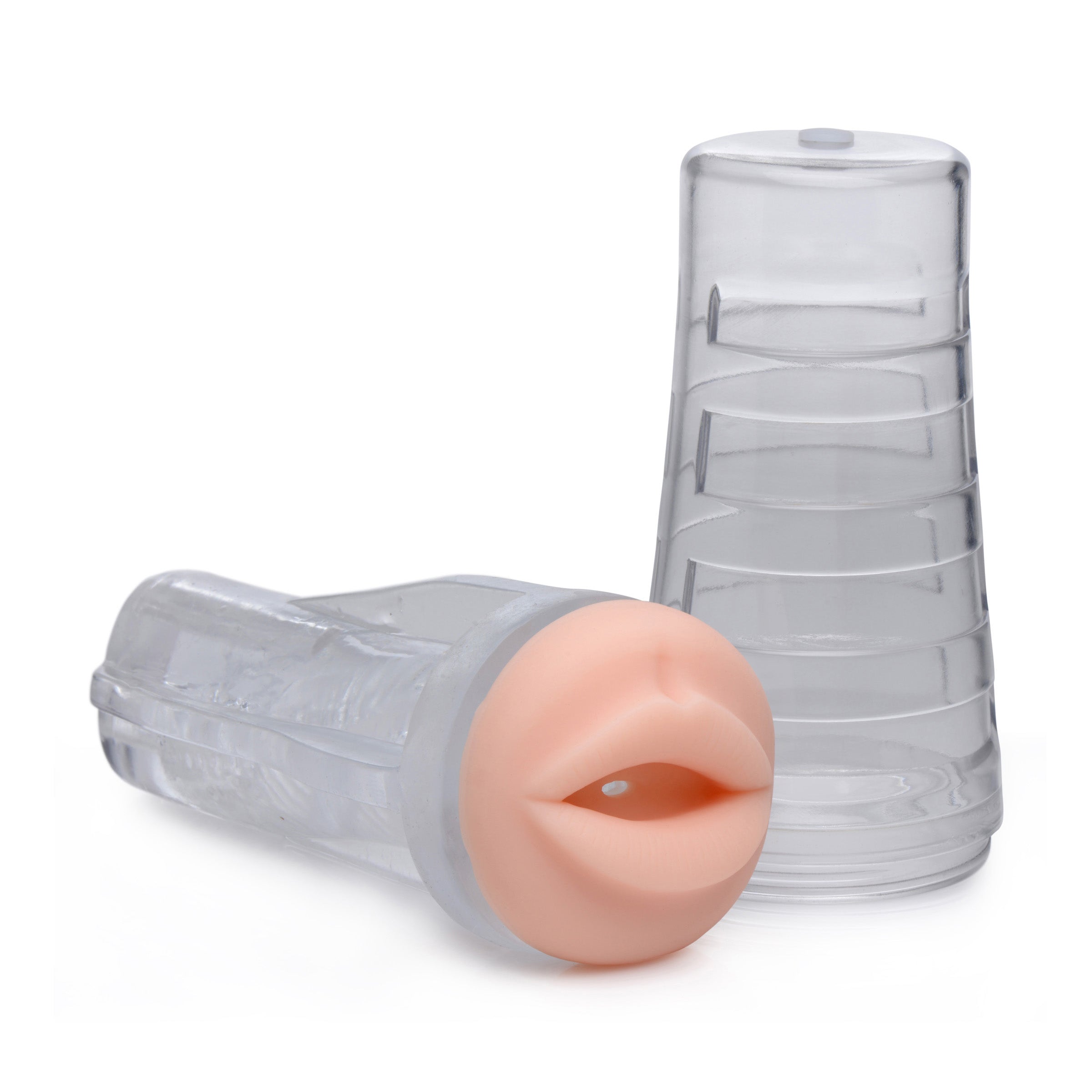 Jesse Jane Deluxe Mouth Stroker showcasing realistic design and textures for enhanced pleasure.