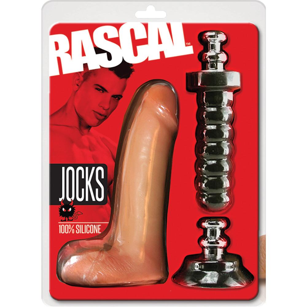 Jocks Brent Dildo made from soft touch silicone, featuring a lifelike design and interchangeable bases for versatile use.