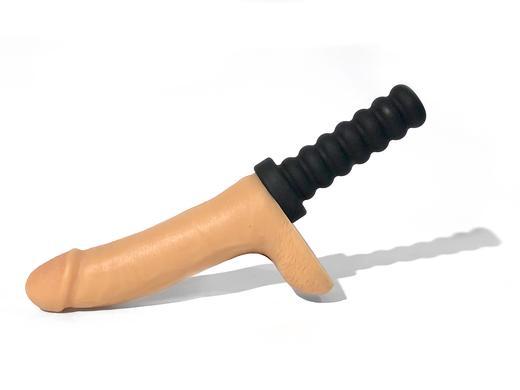 Jocks Brent Dildo made from soft touch silicone, featuring a lifelike design and interchangeable bases for versatile use.