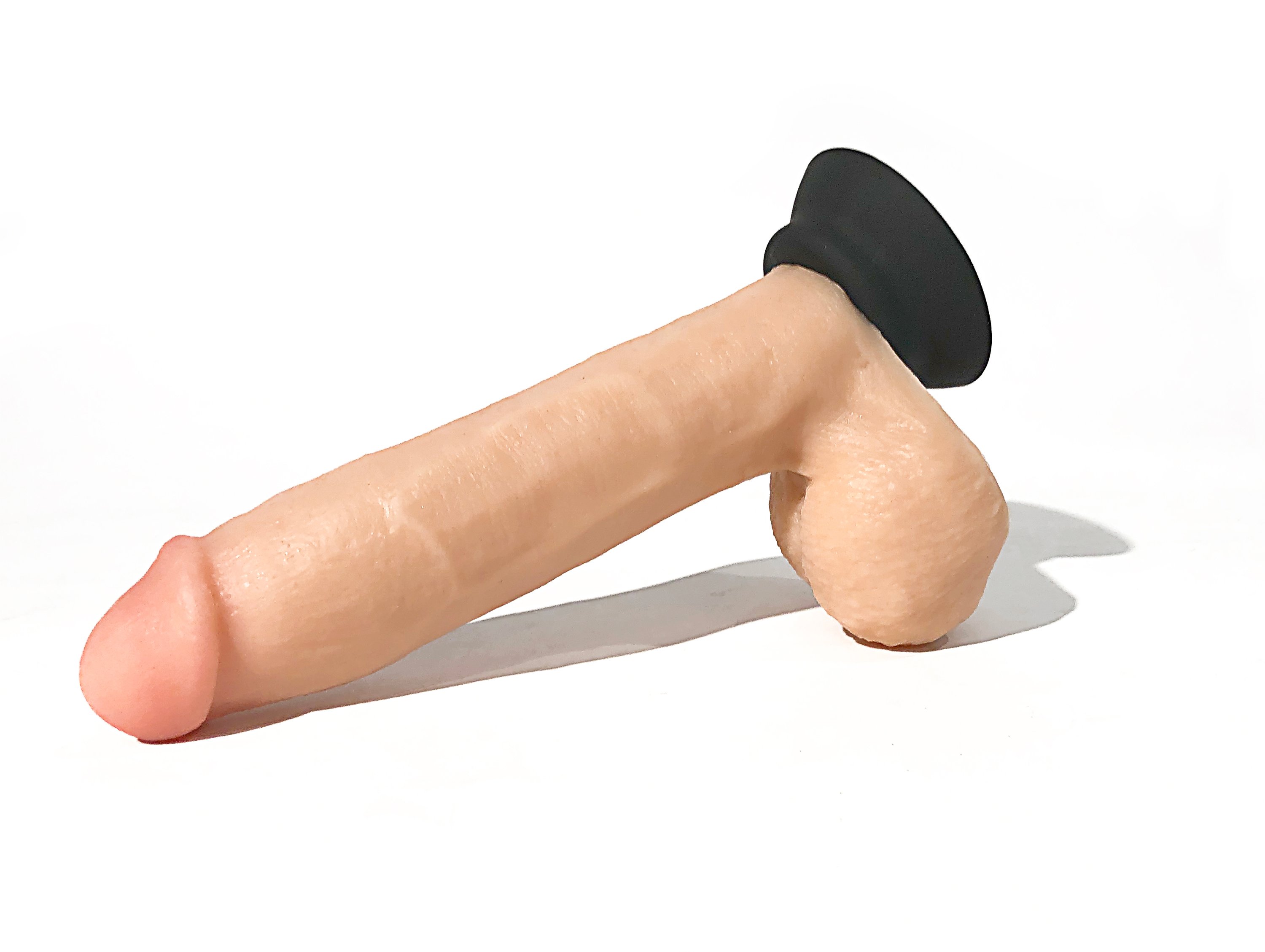 Jocks Johnny Dildo made from soft touch silicone, featuring a lifelike design and interchangeable bases for versatile use.