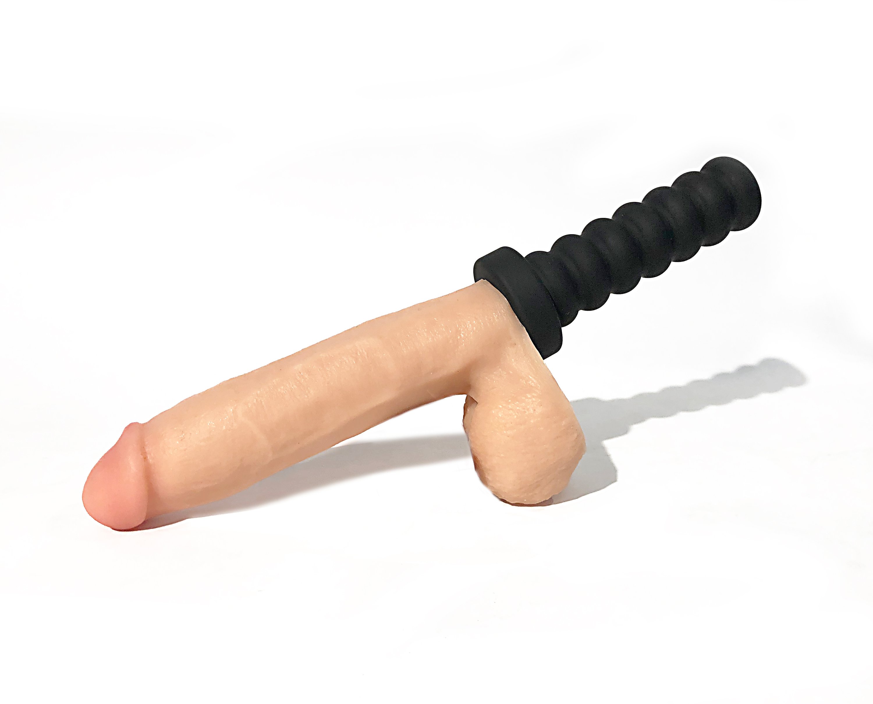 Jocks Johnny Dildo made from soft touch silicone, featuring a lifelike design and interchangeable bases for versatile use.