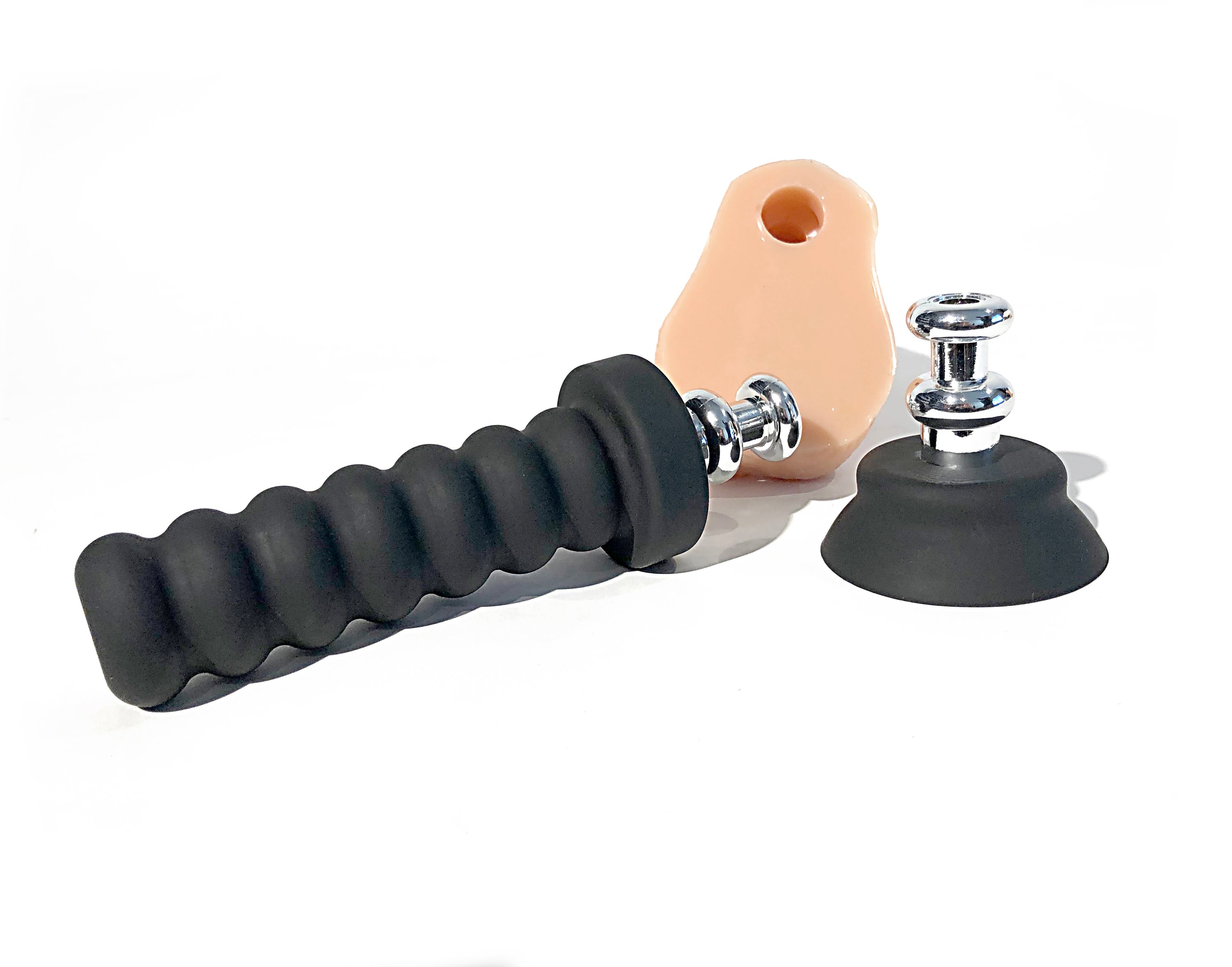 Jocks Johnny Dildo made from soft touch silicone, featuring a lifelike design and interchangeable bases for versatile use.