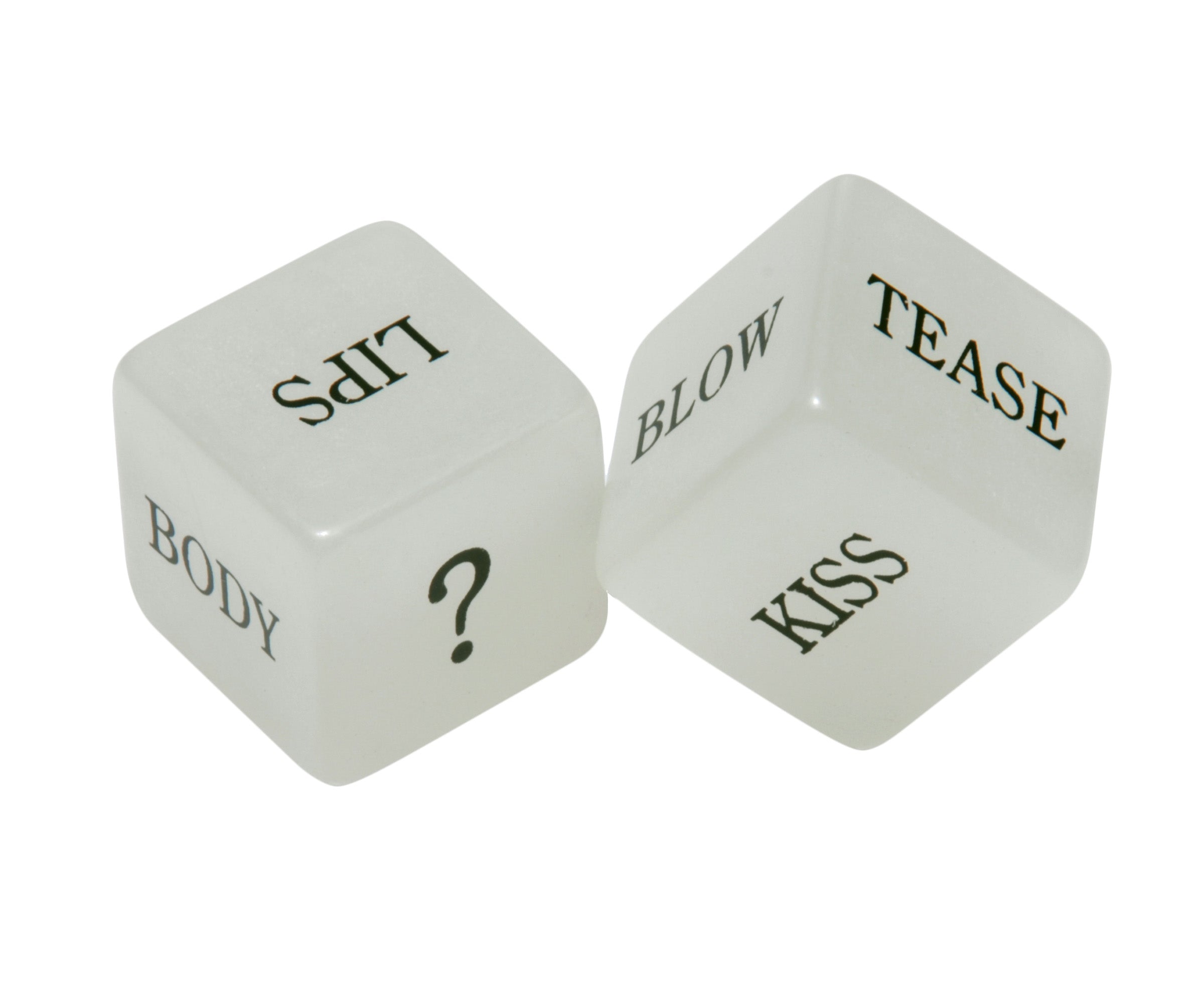 Kinky Couple Play Kit featuring glow-in-the-dark dice, a vibrating bullet, and lube bottles for enhanced intimacy.