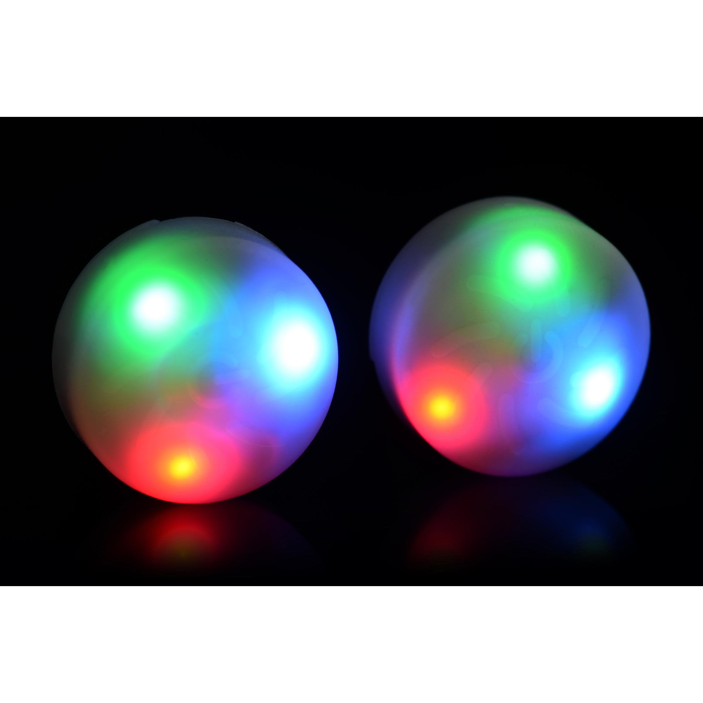 Light Up LED Disc 2-Pack featuring vibrant LED lights in green, blue, and red, designed for Charmed toys.