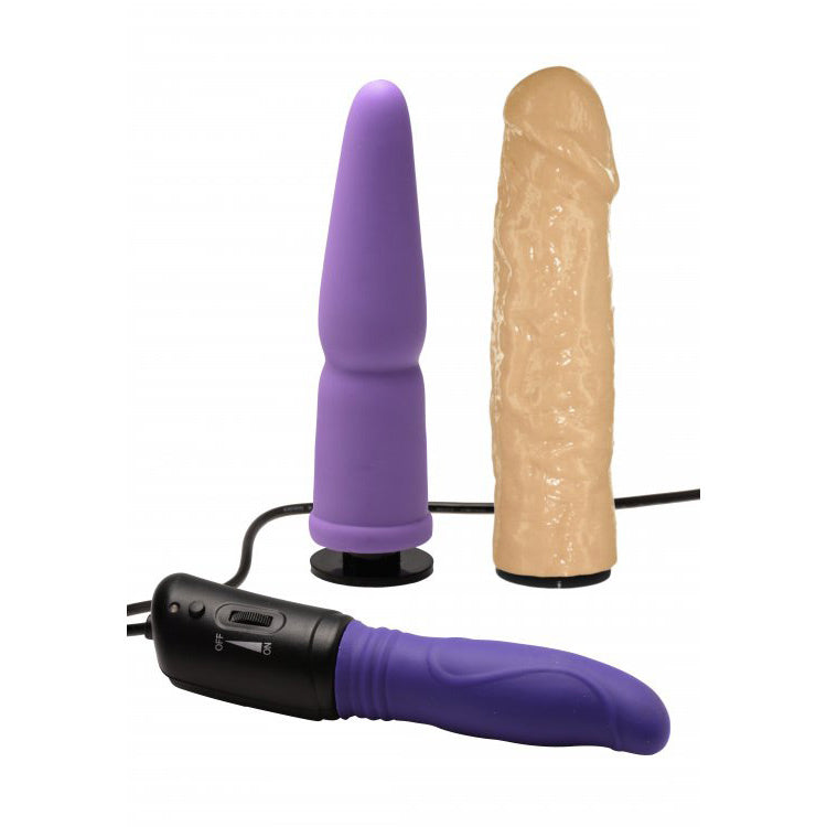 The Maestro Multi-Faceted Sex Machine with adjustable speed and versatile attachments for enhanced pleasure.