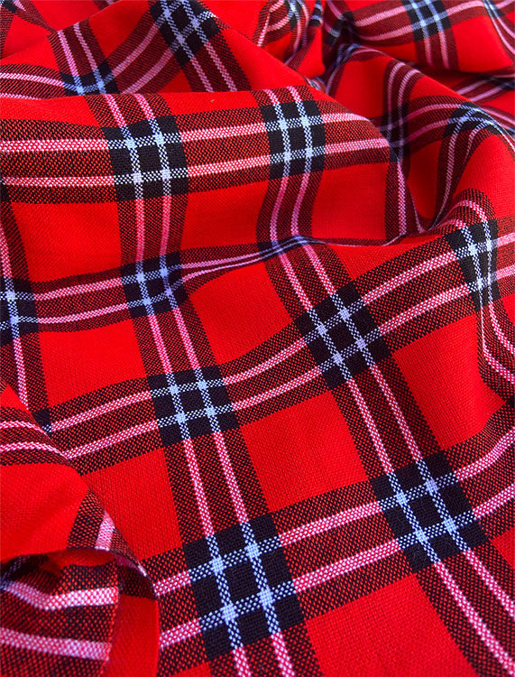 A vibrant Maasai Blanket featuring traditional patterns, made from 100% acrylic, measuring approximately 150cm x 200cm, ideal for various uses.