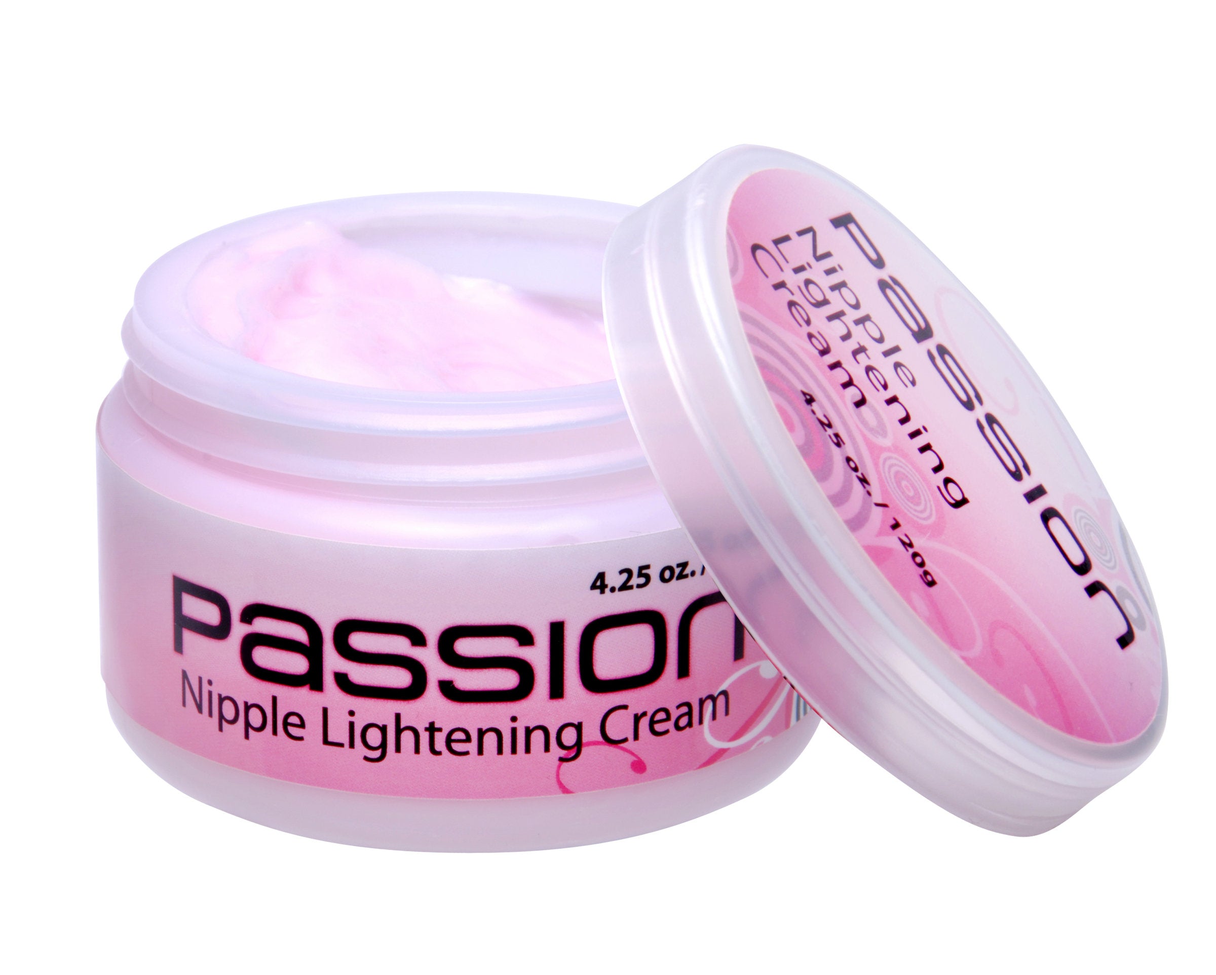 Jar of nipple lightening cream