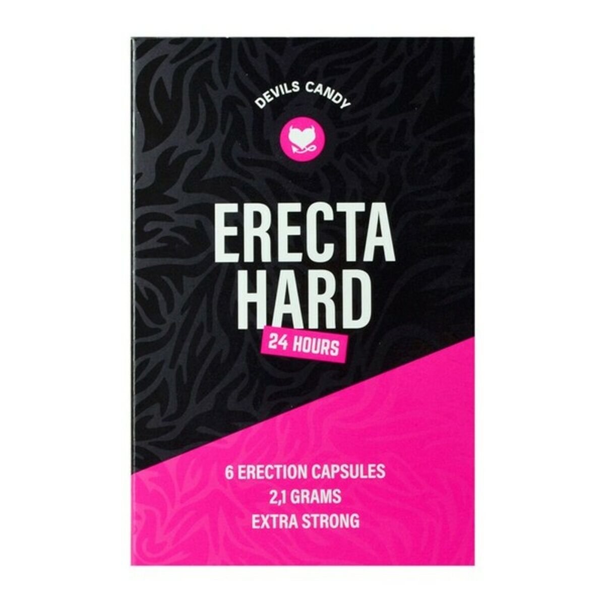 Erection capsules packaging.