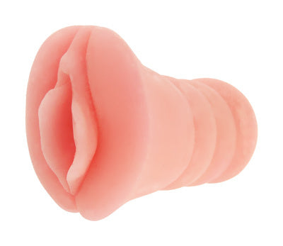 Pipers Pretty Pussy lifelike masturbator with realistic pussy lips and stretchy tube, designed for ultimate pleasure.