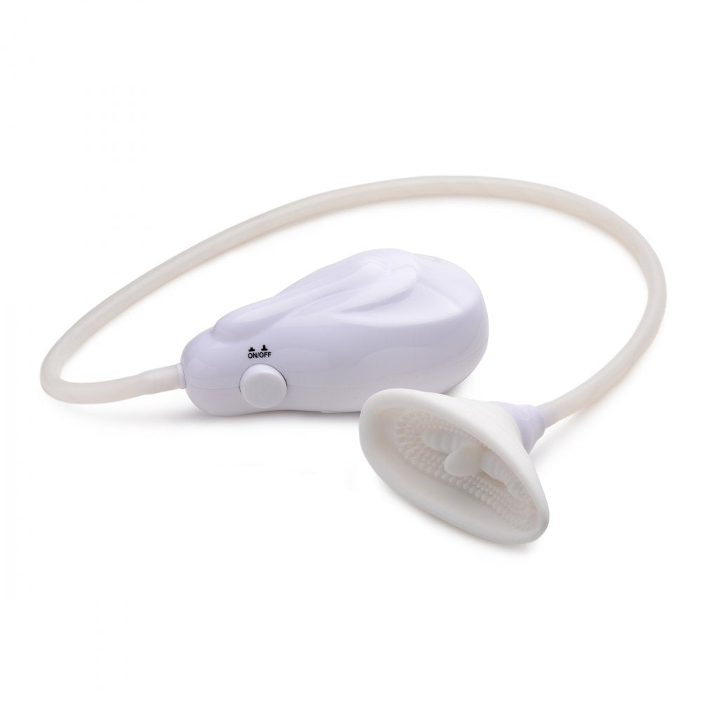 Pleasure Auto Sucker device with silicone cup and automatic pump for enhanced intimate pleasure.